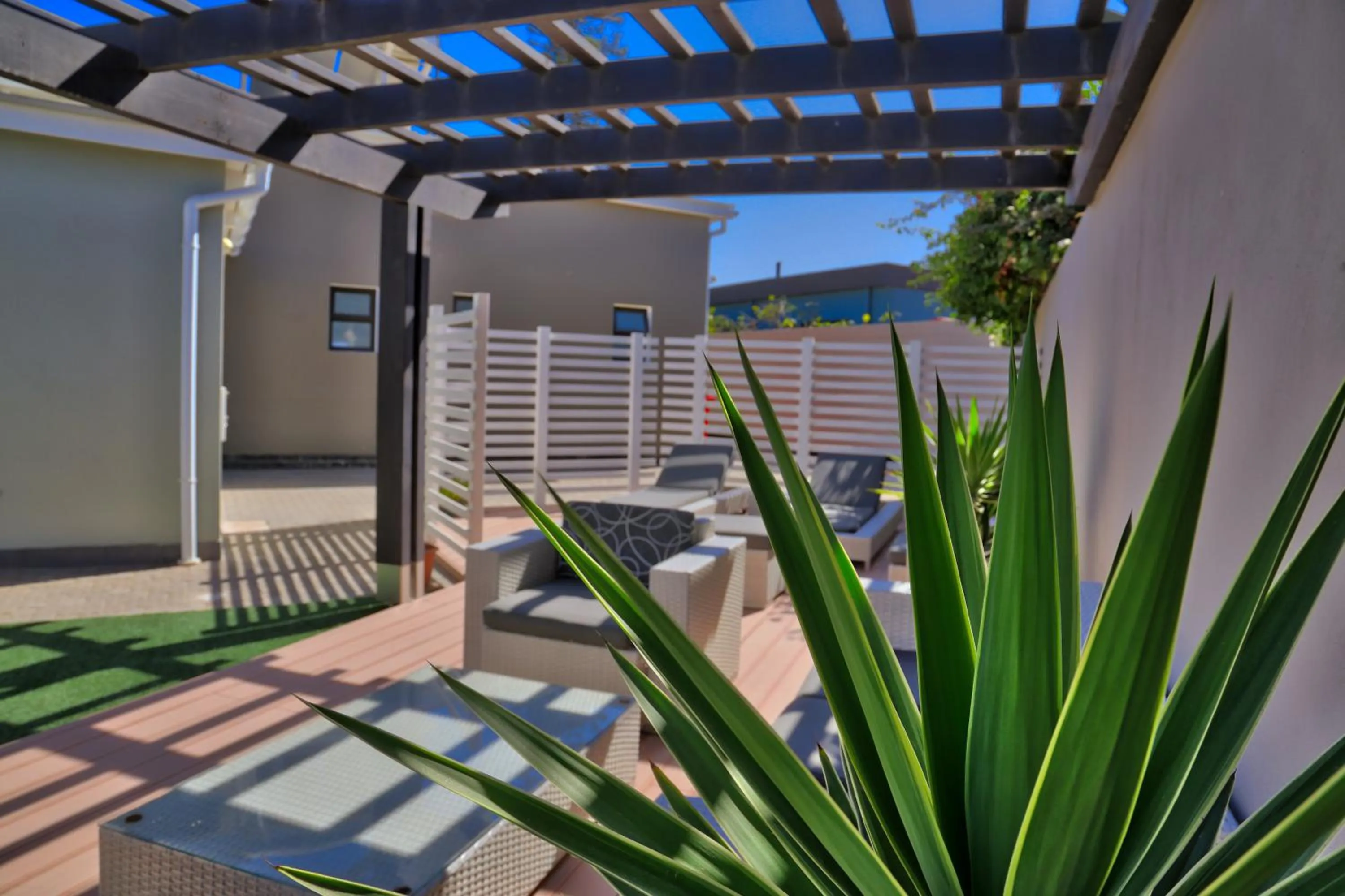 Balcony/Terrace in Namib Guesthouse