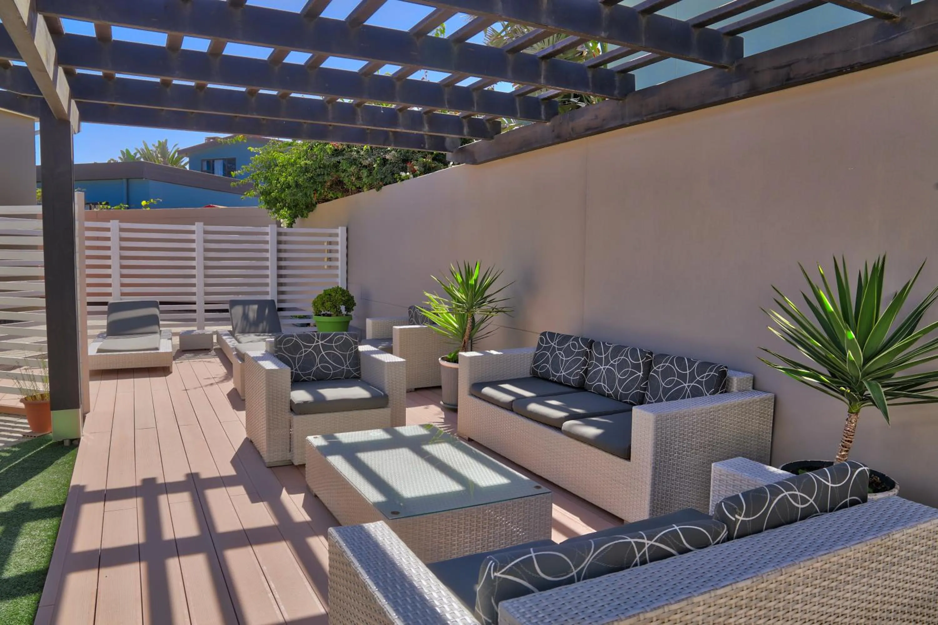 Balcony/Terrace in Namib Guesthouse