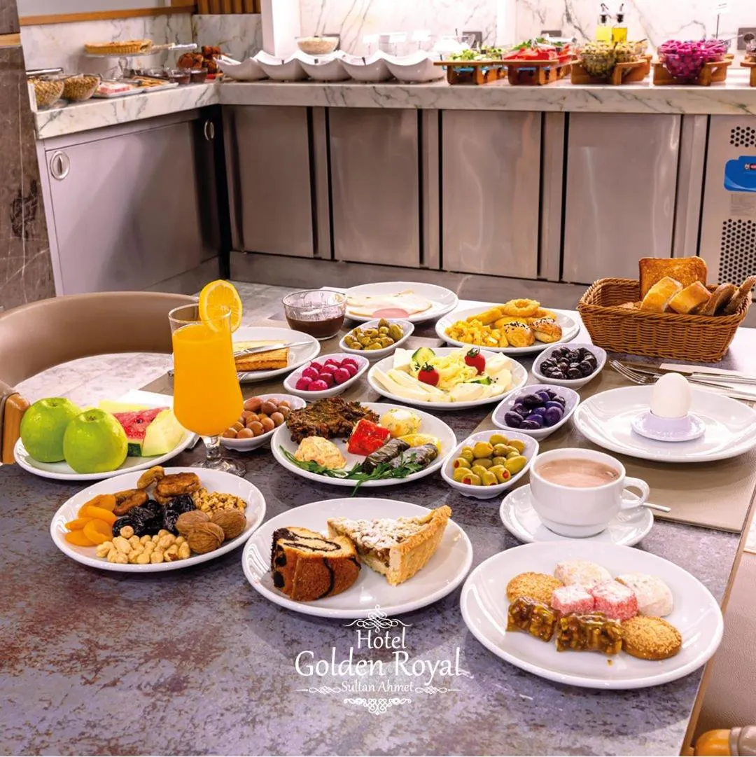 Buffet breakfast in Golden Royal Hotel & SPA