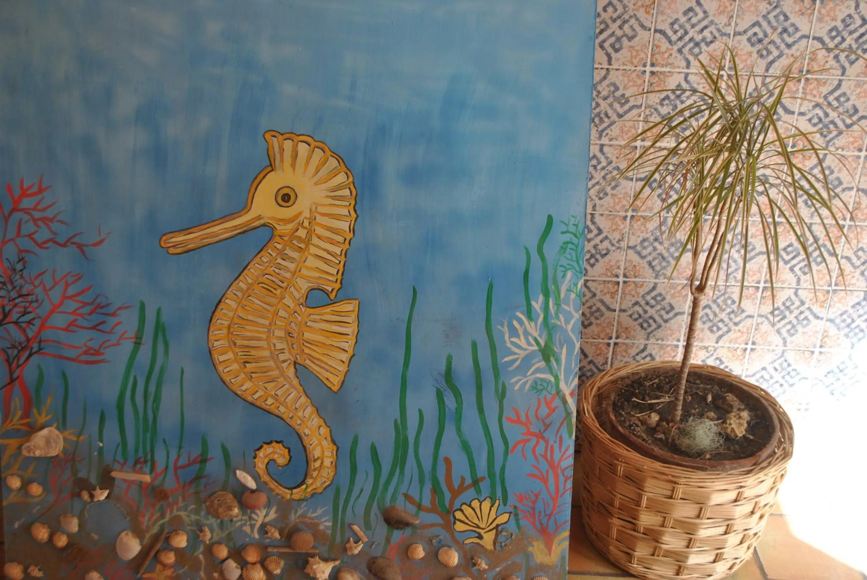 Decorative detail in B&B Ippocampo