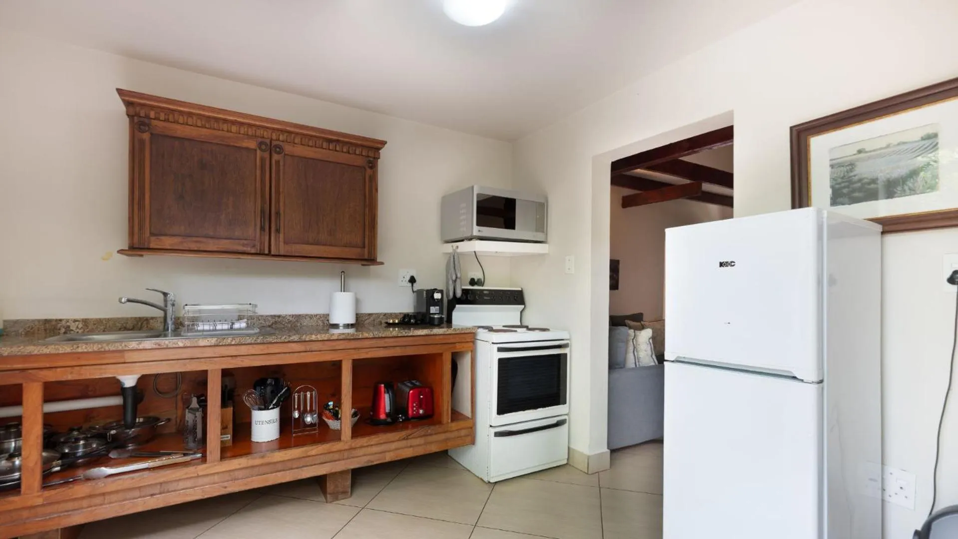 Kitchen or kitchenette in ANEW Hotel Hluhluwe