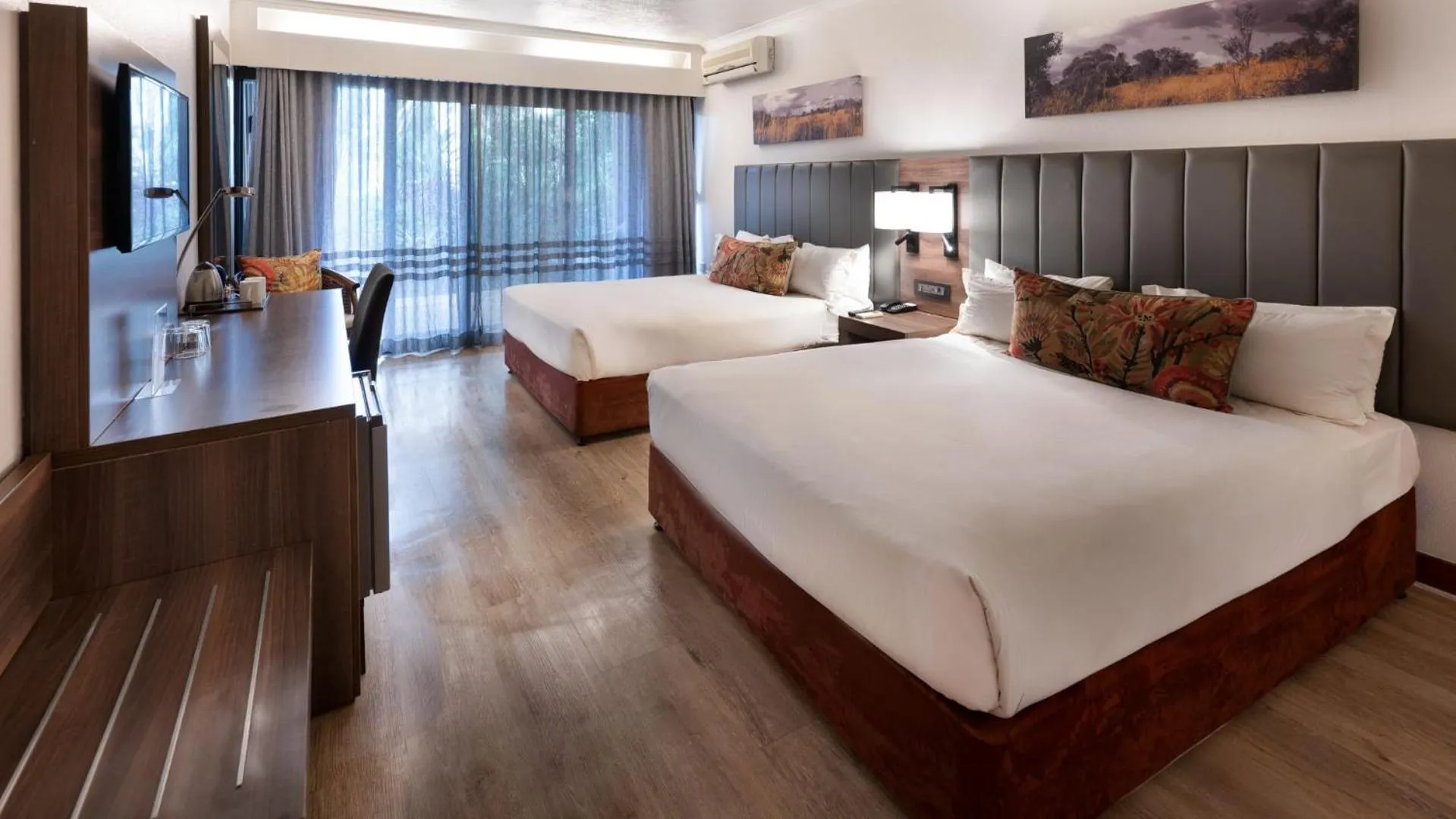 Bed in ANEW Hotel Hluhluwe