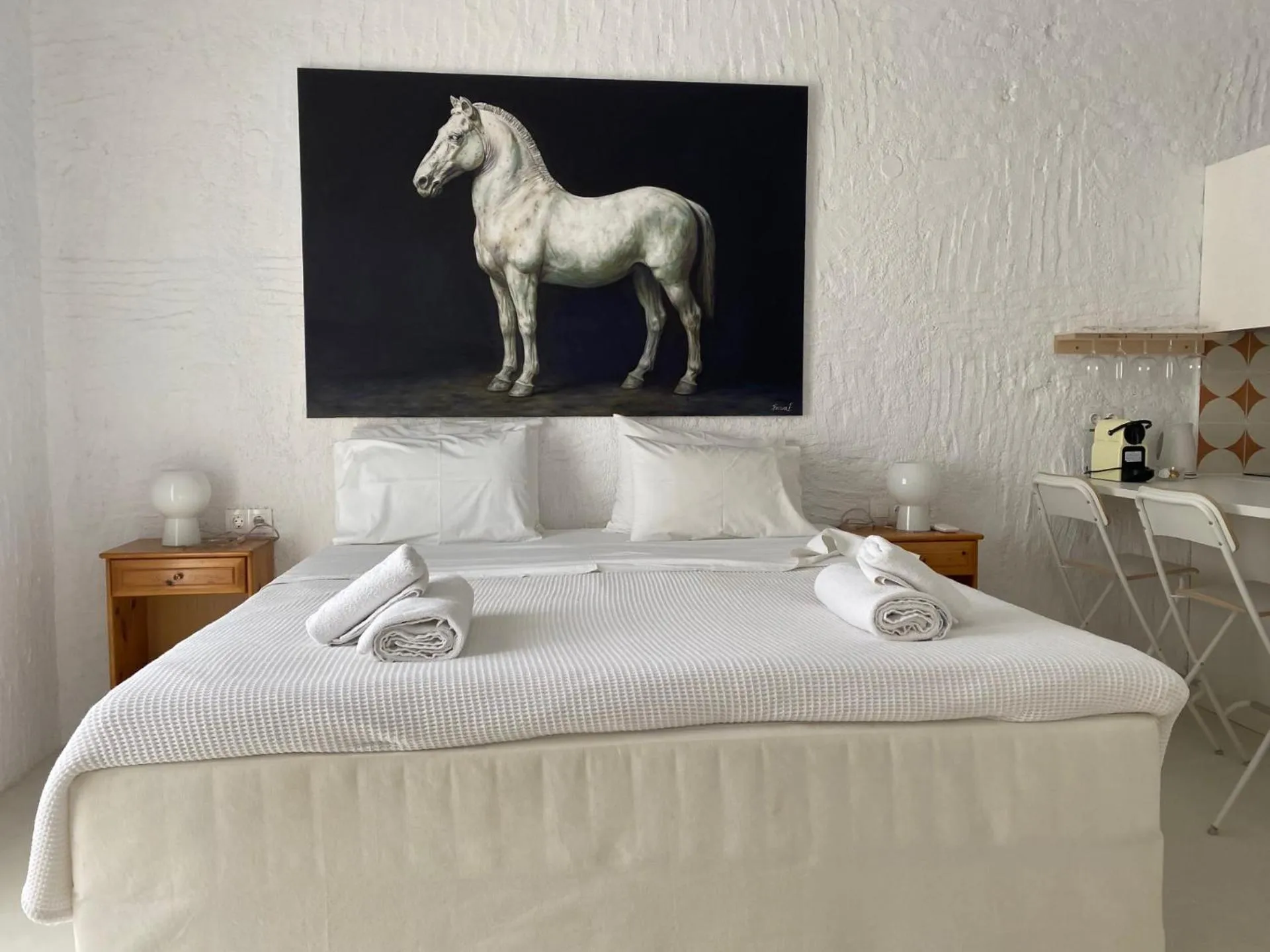 Bed in Manolis' House