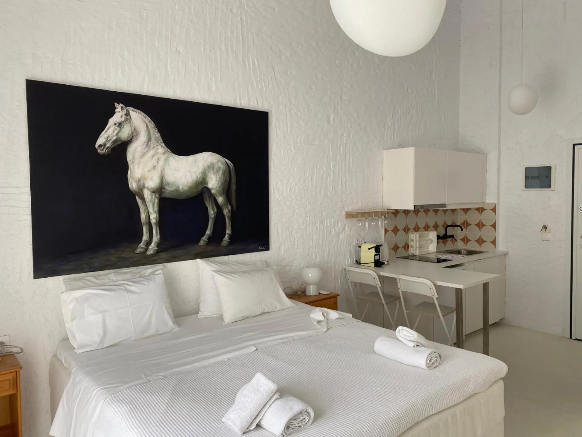 Bed in Manolis' House