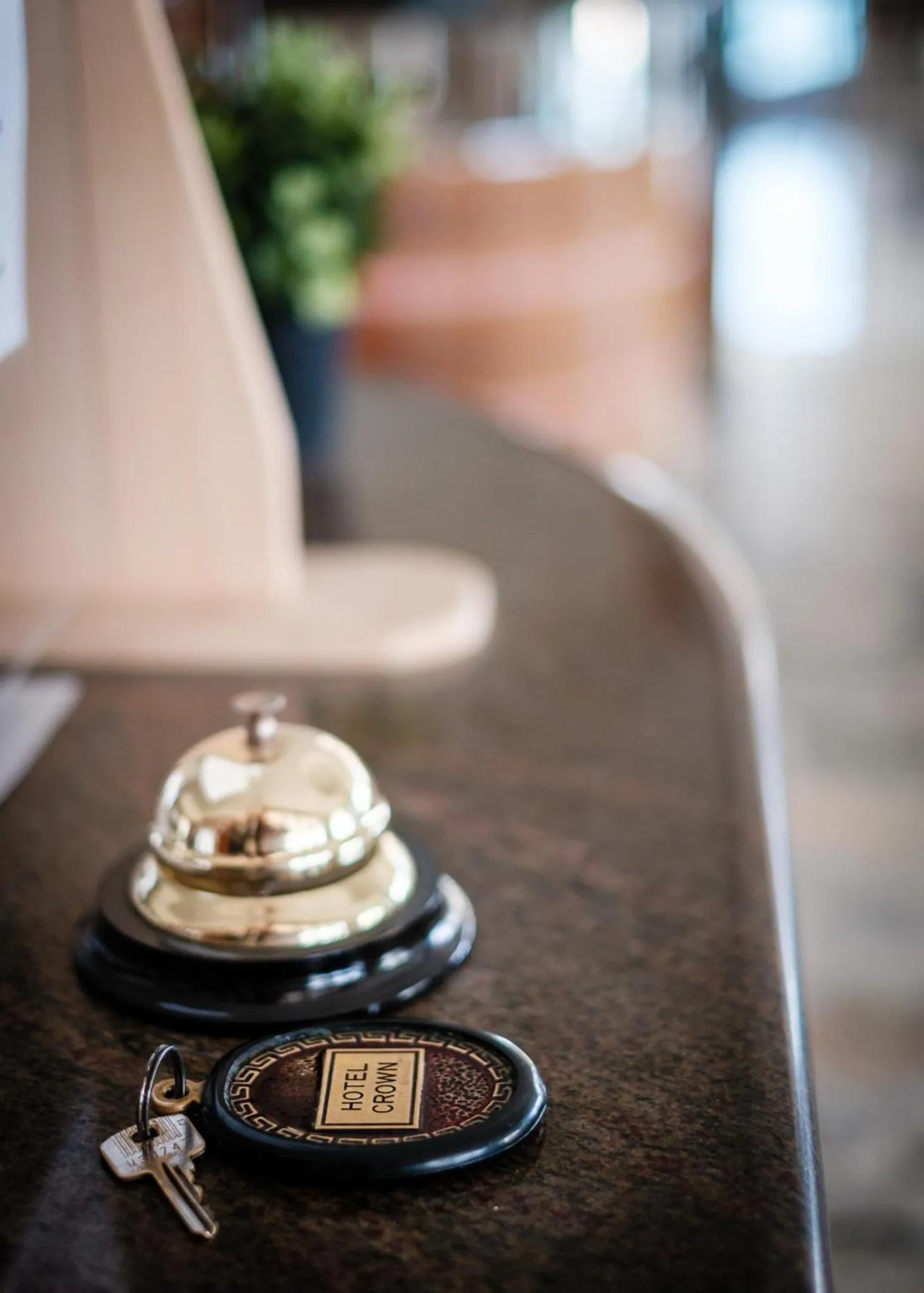 Lobby or reception in Hotel Crown