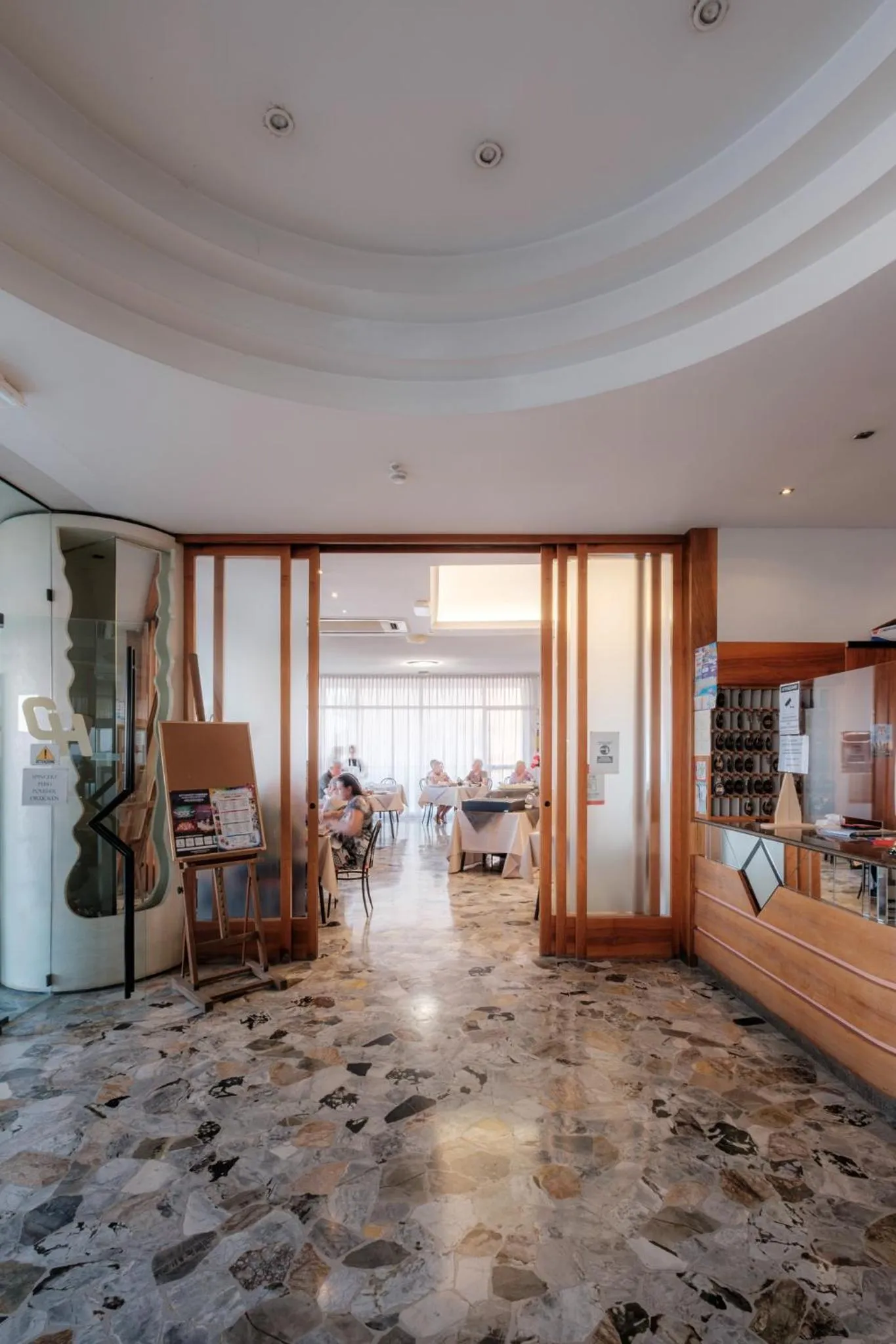 Lobby or reception in Hotel Crown