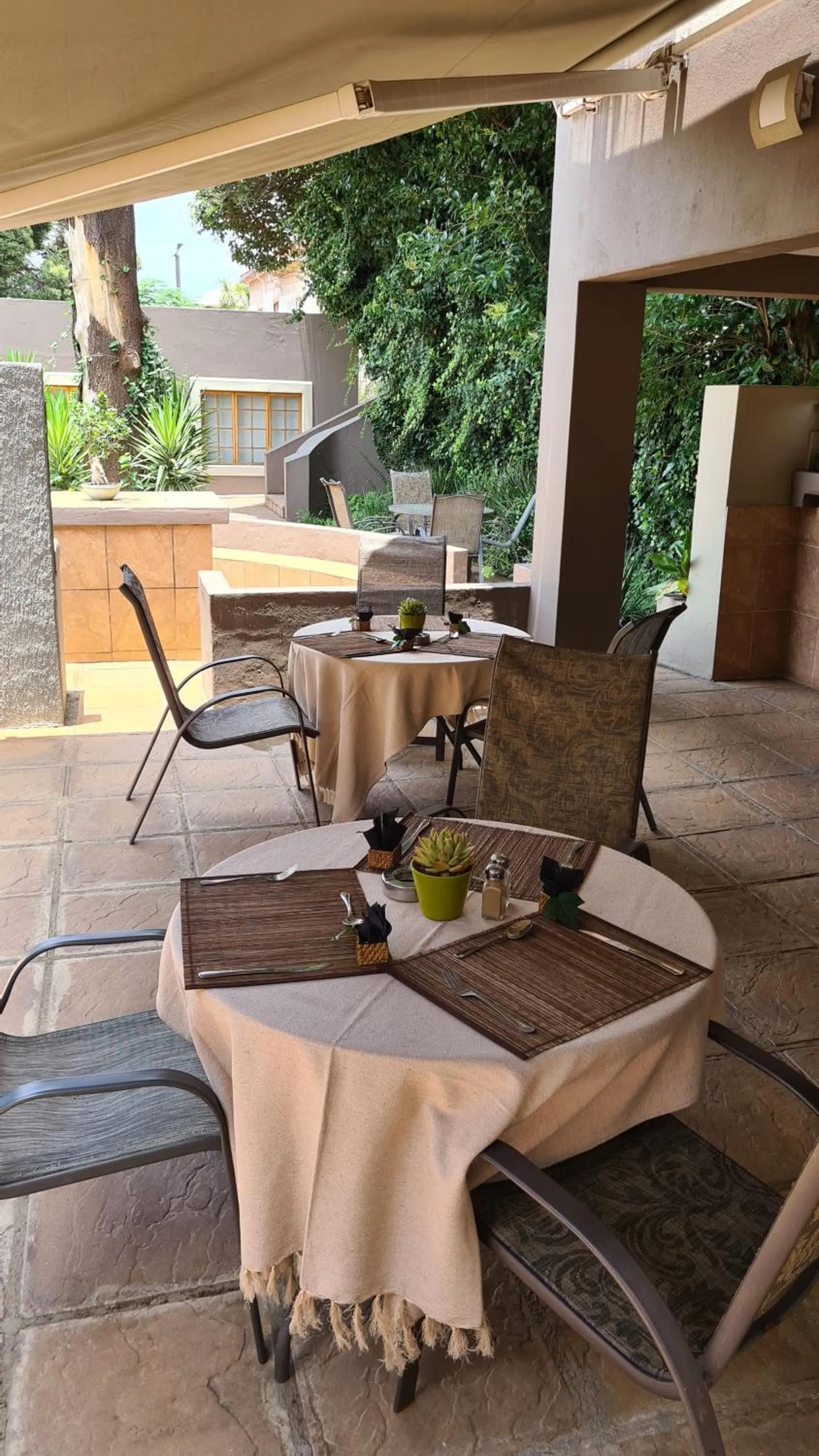 Patio in 7th Street Guesthouse