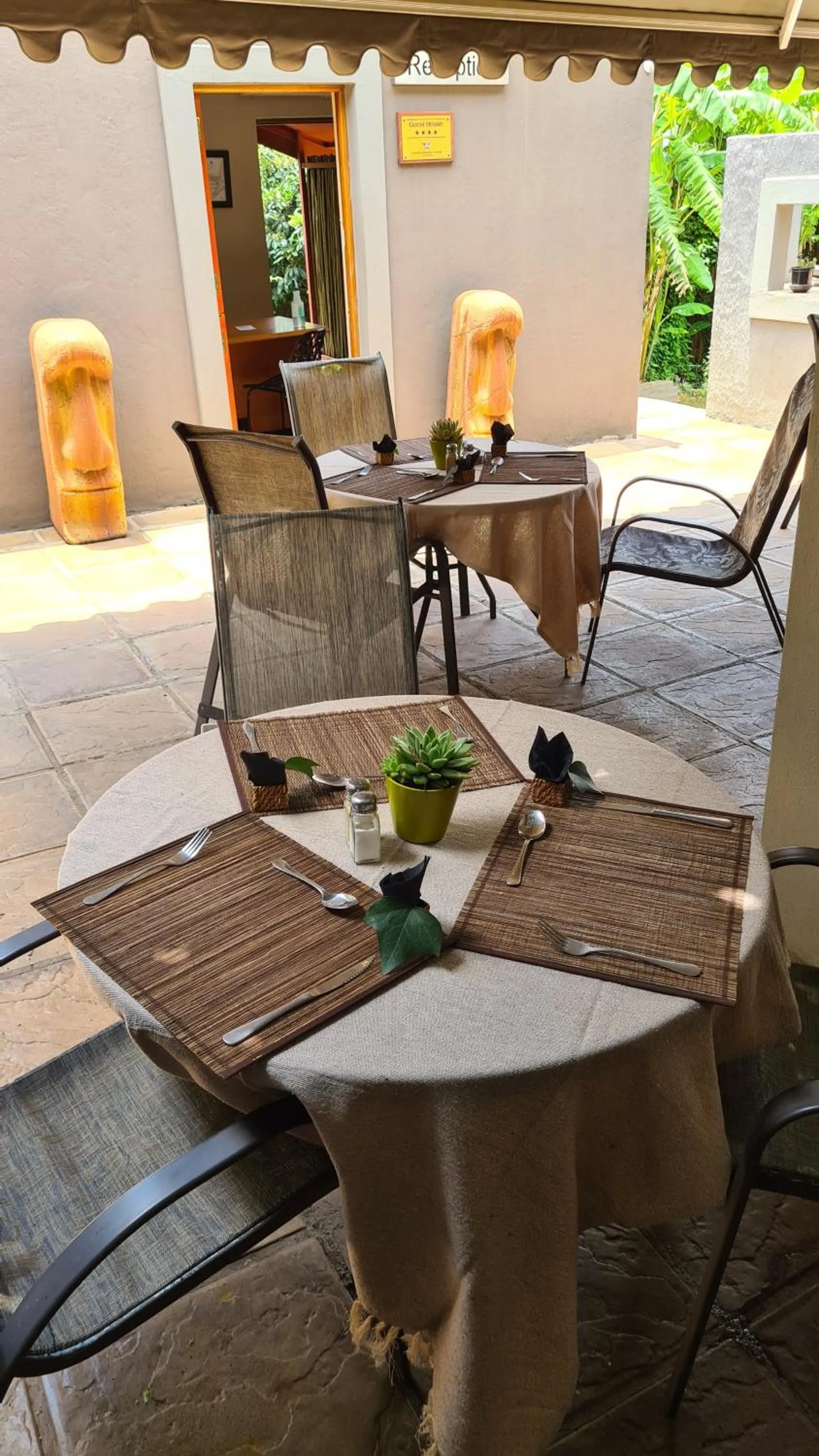 Patio in 7th Street Guesthouse