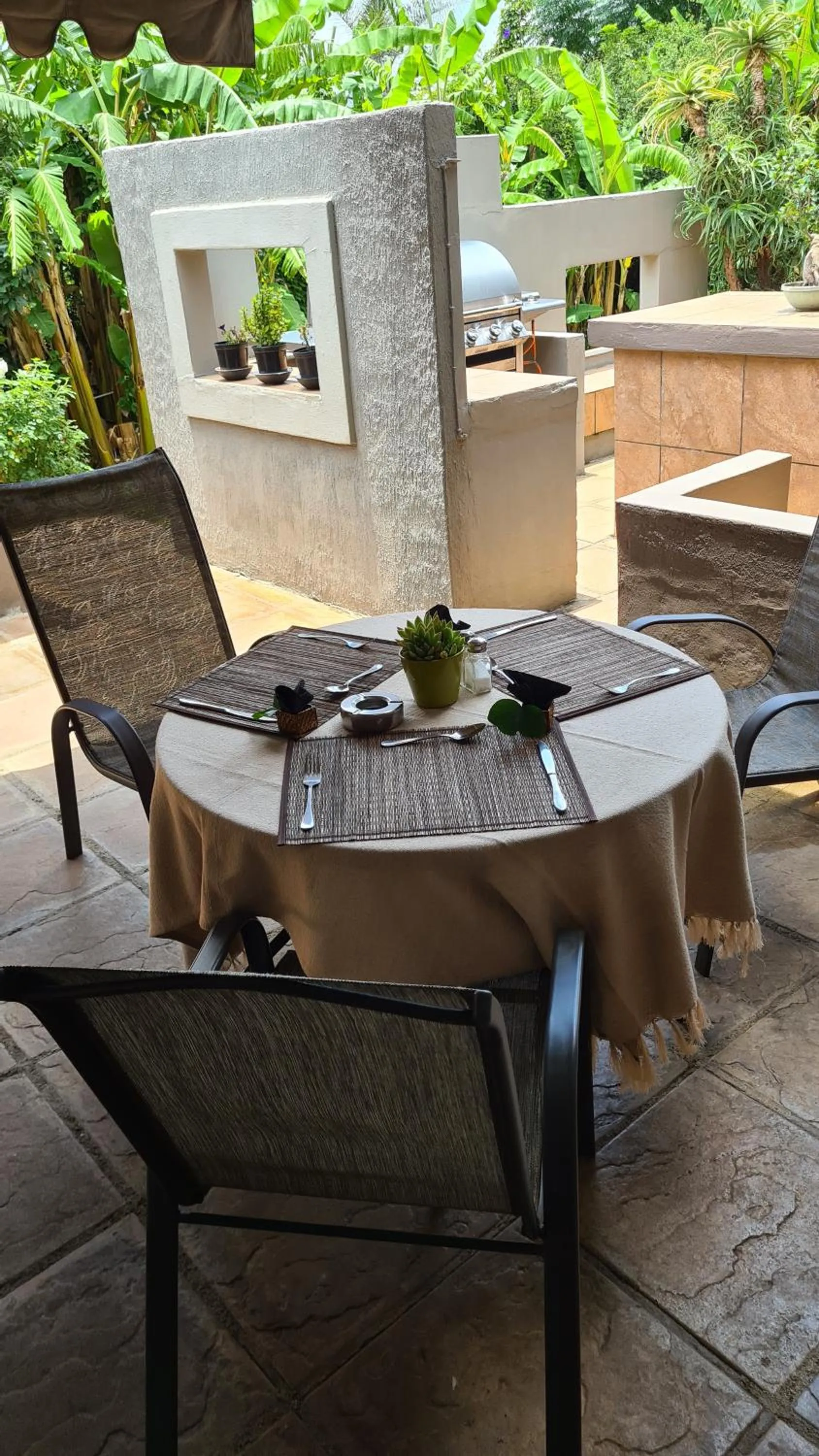 Patio in 7th Street Guesthouse