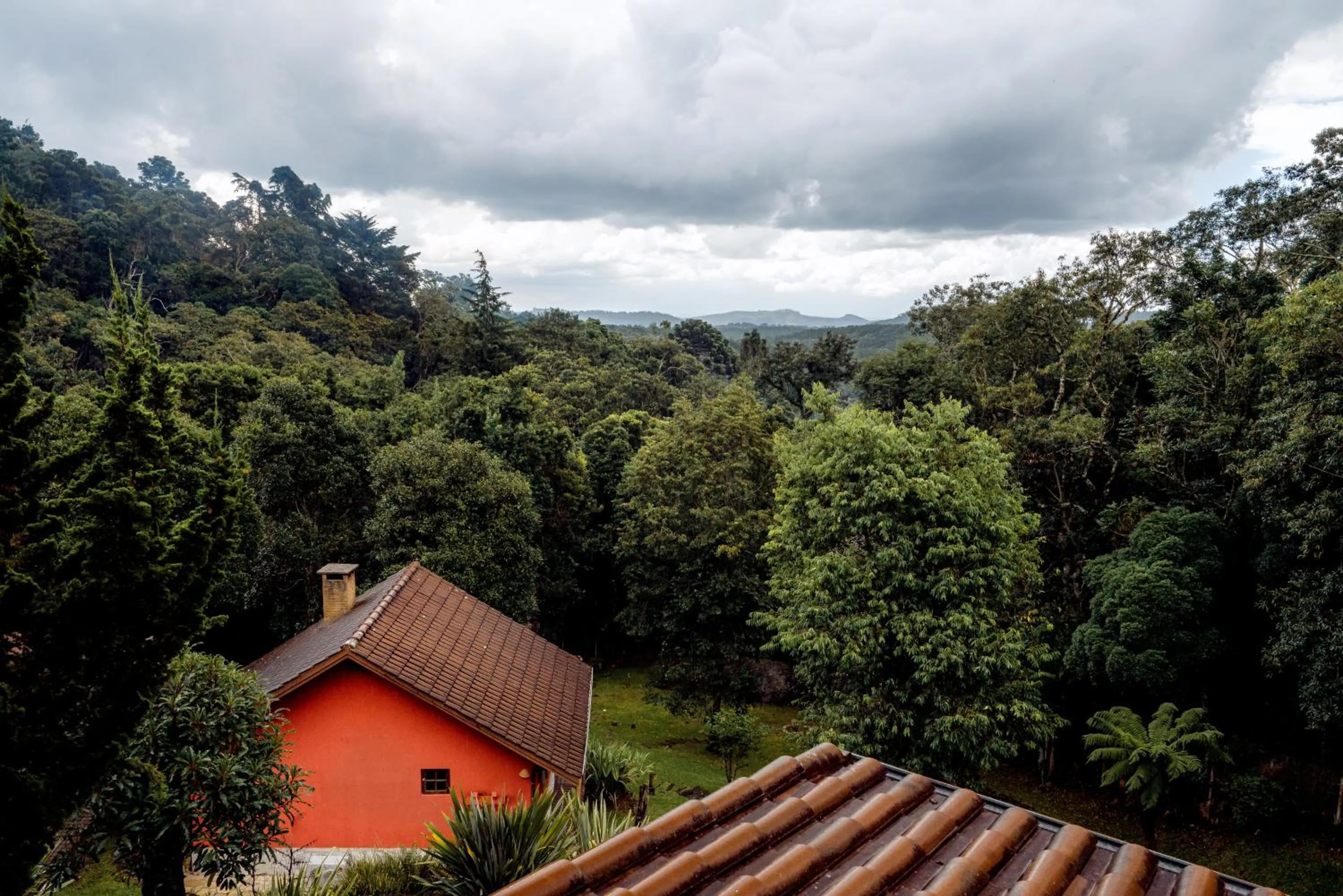 Garden view in Pousada Ahavanoah