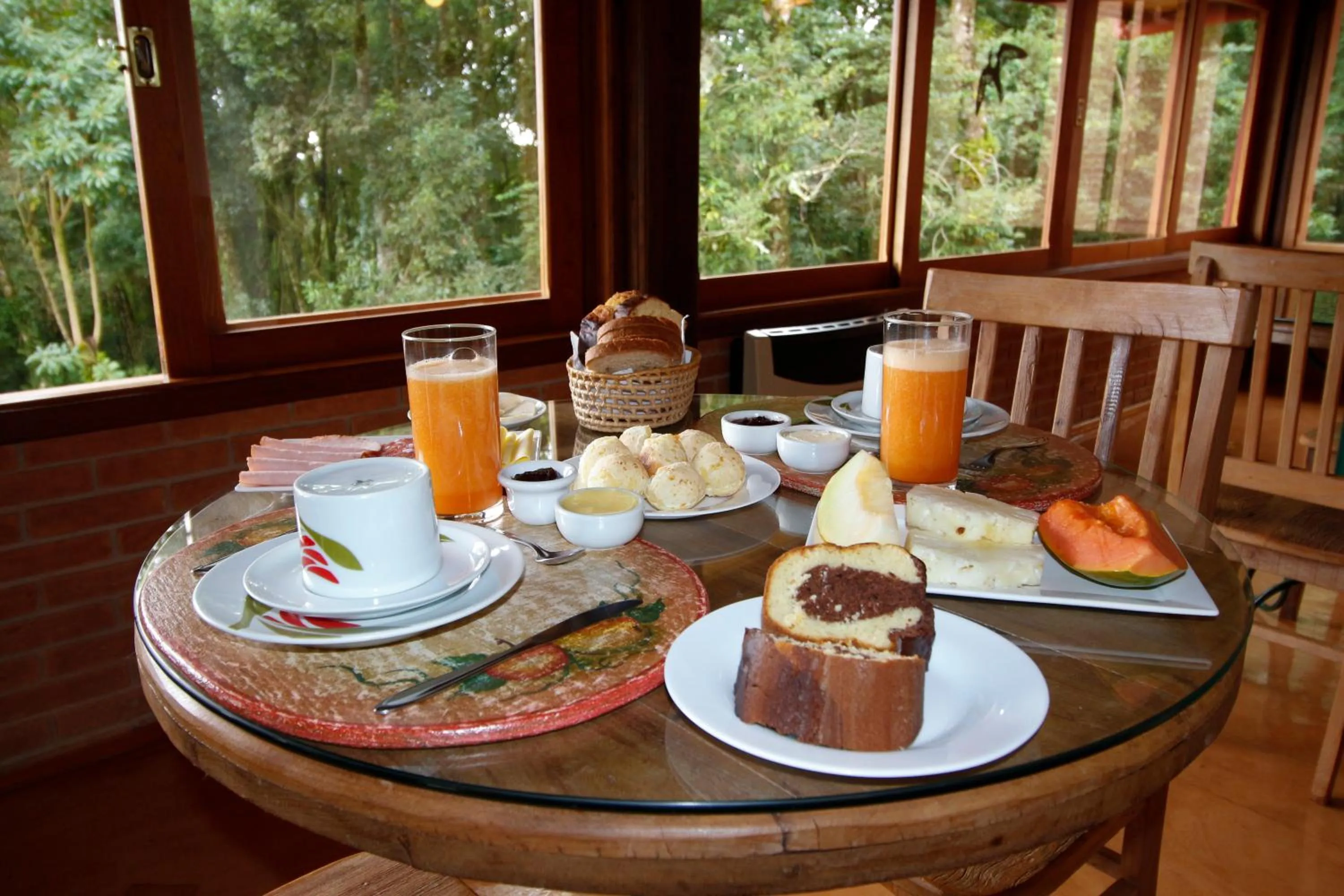 Breakfast in Pousada Ahavanoah