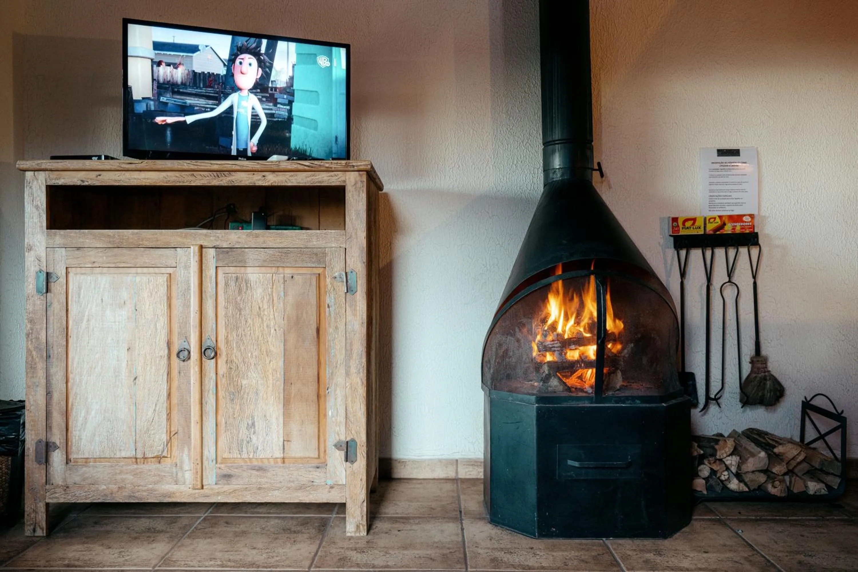 TV and multimedia in Pousada Ahavanoah