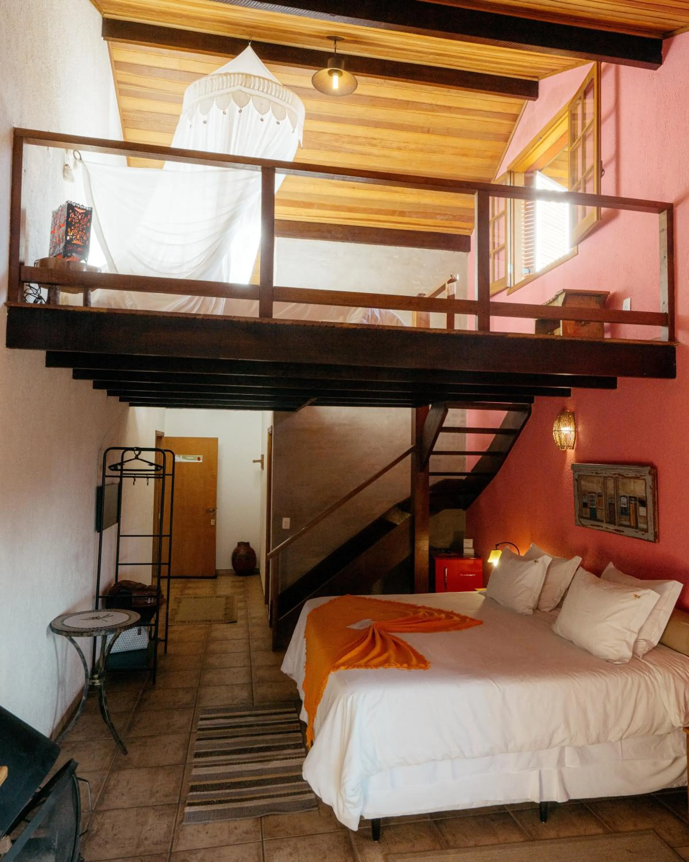 Bedroom, Bed in Pousada Ahavanoah