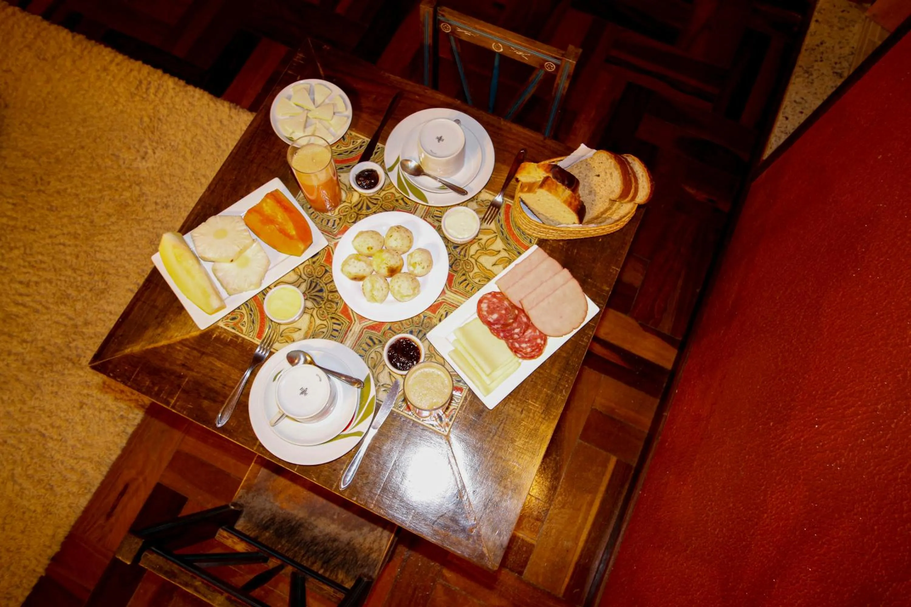 Breakfast in Pousada Ahavanoah