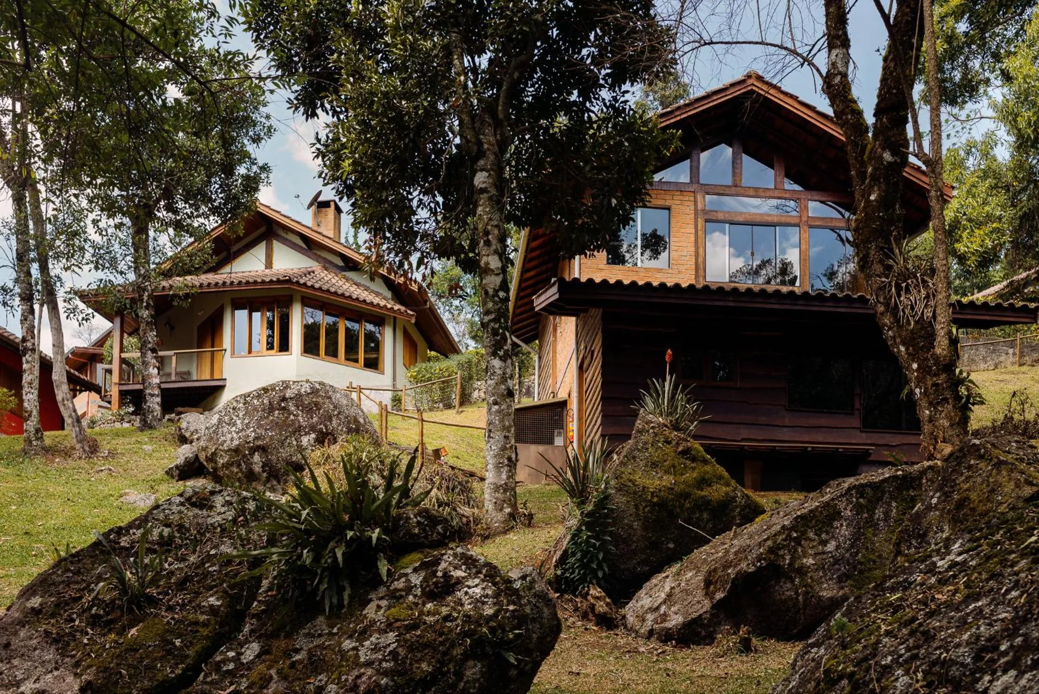 Garden view in Pousada Ahavanoah