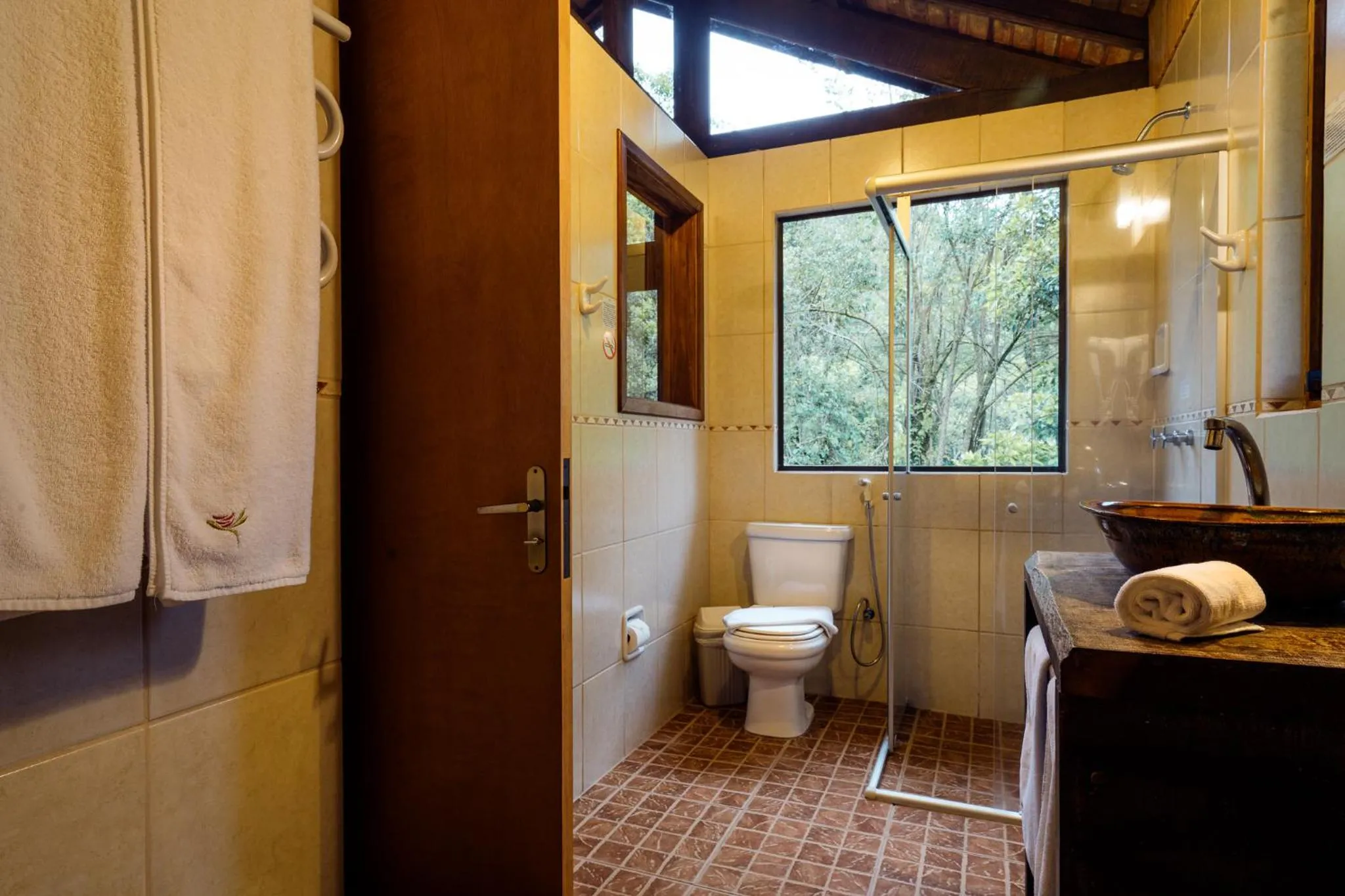 Bathroom in Pousada Ahavanoah