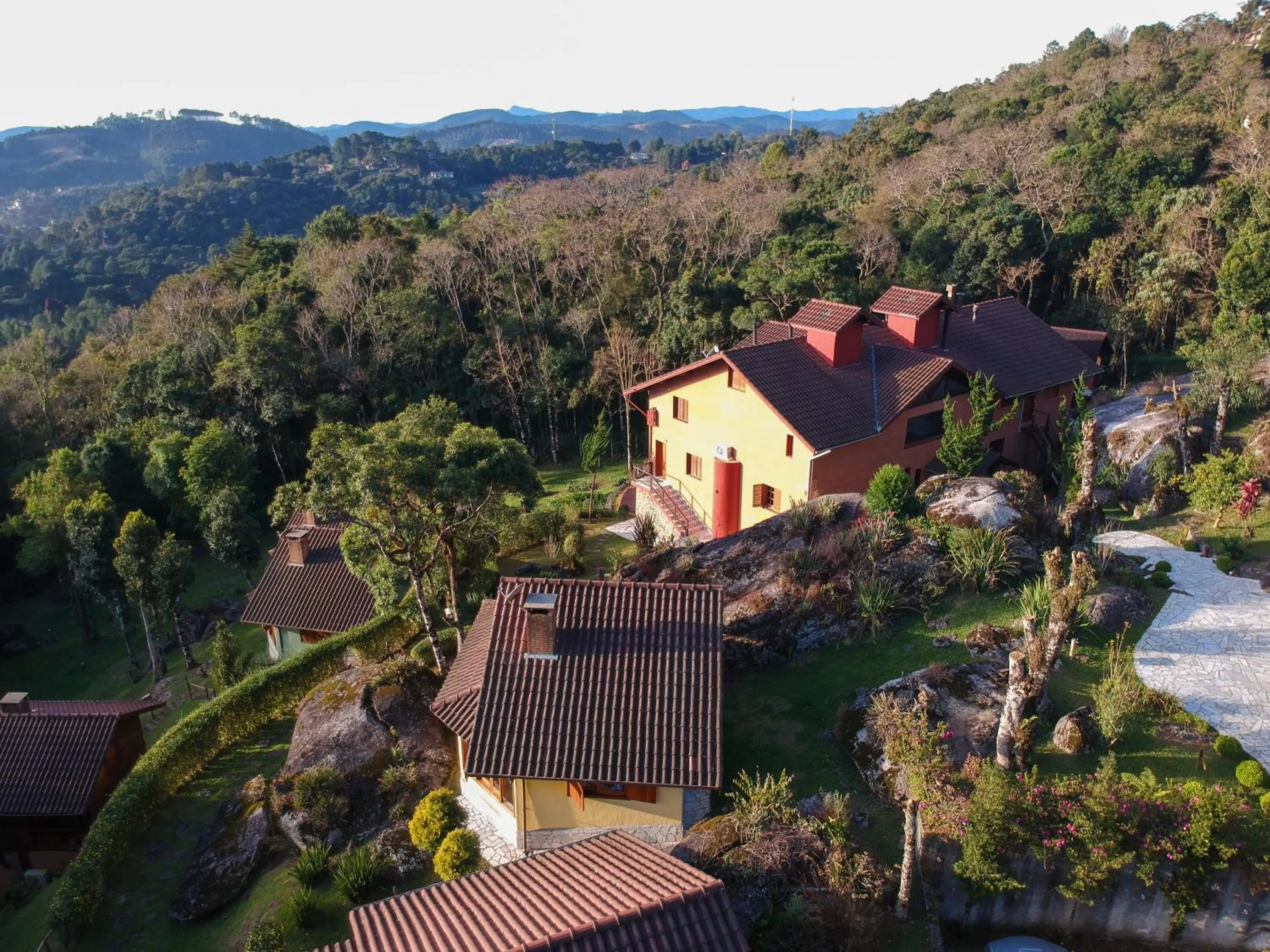 Bird's eye view in Pousada Ahavanoah