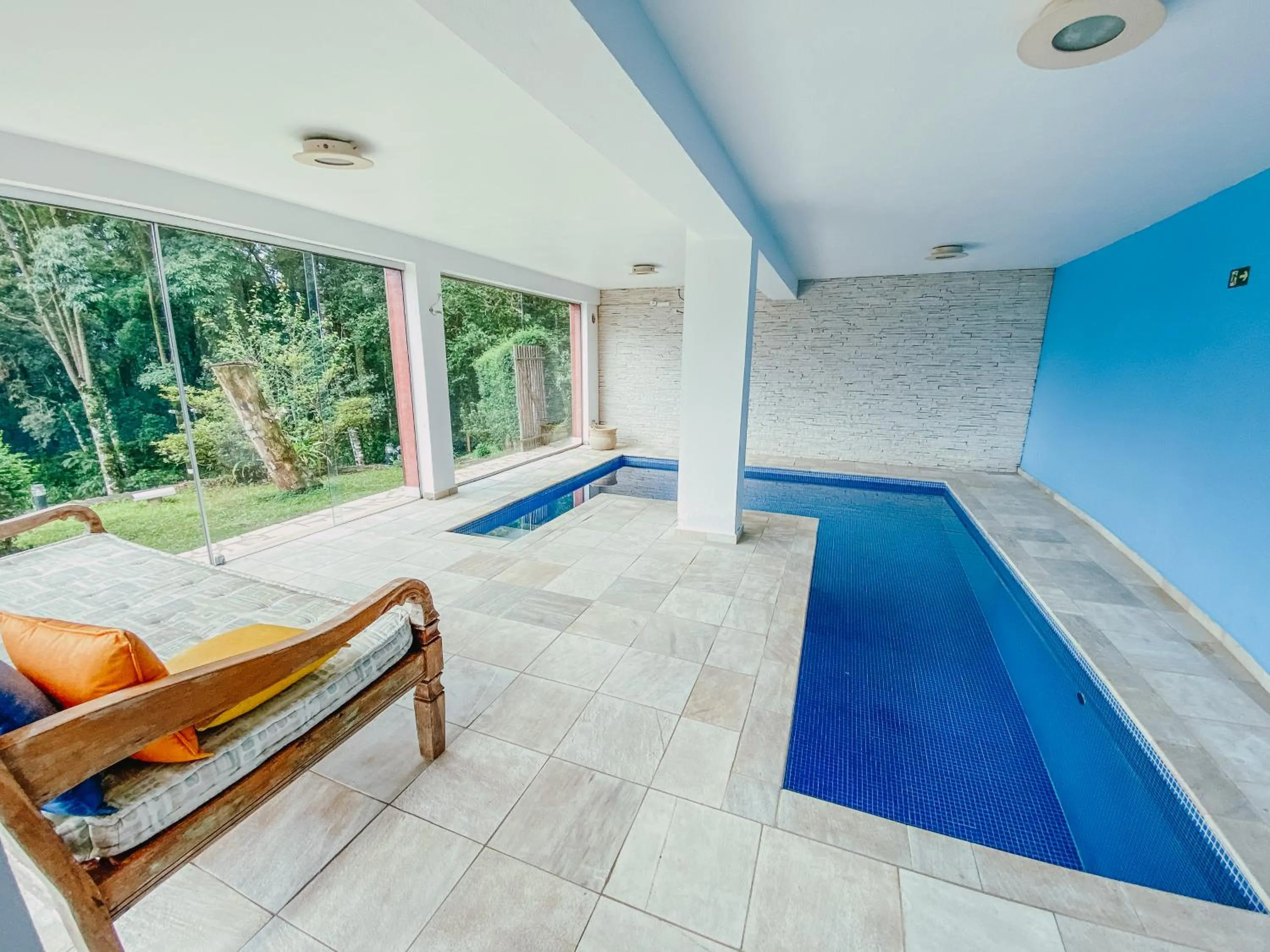 Swimming pool in Pousada Ahavanoah