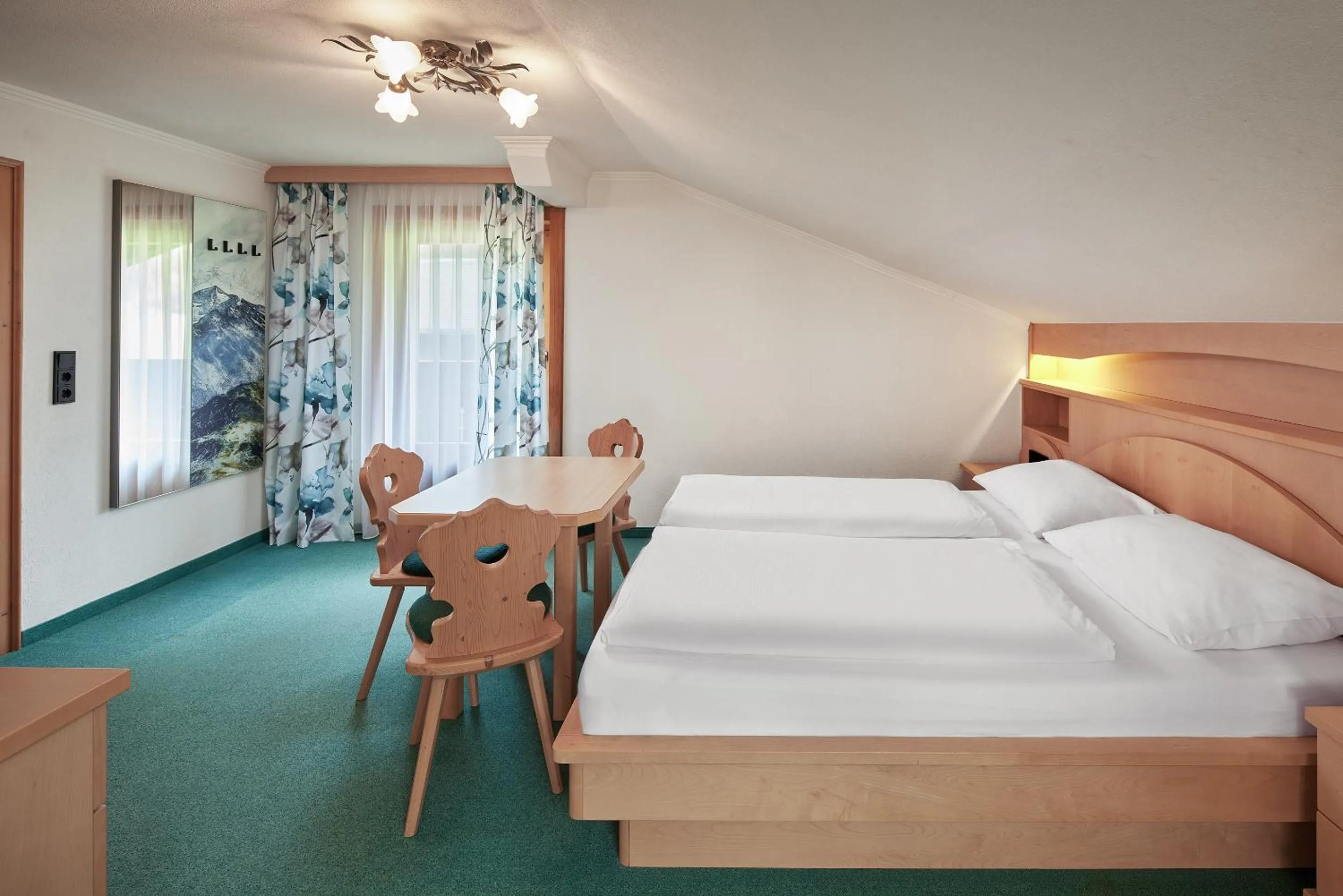 Bed in Hotel Gasthof Siggen