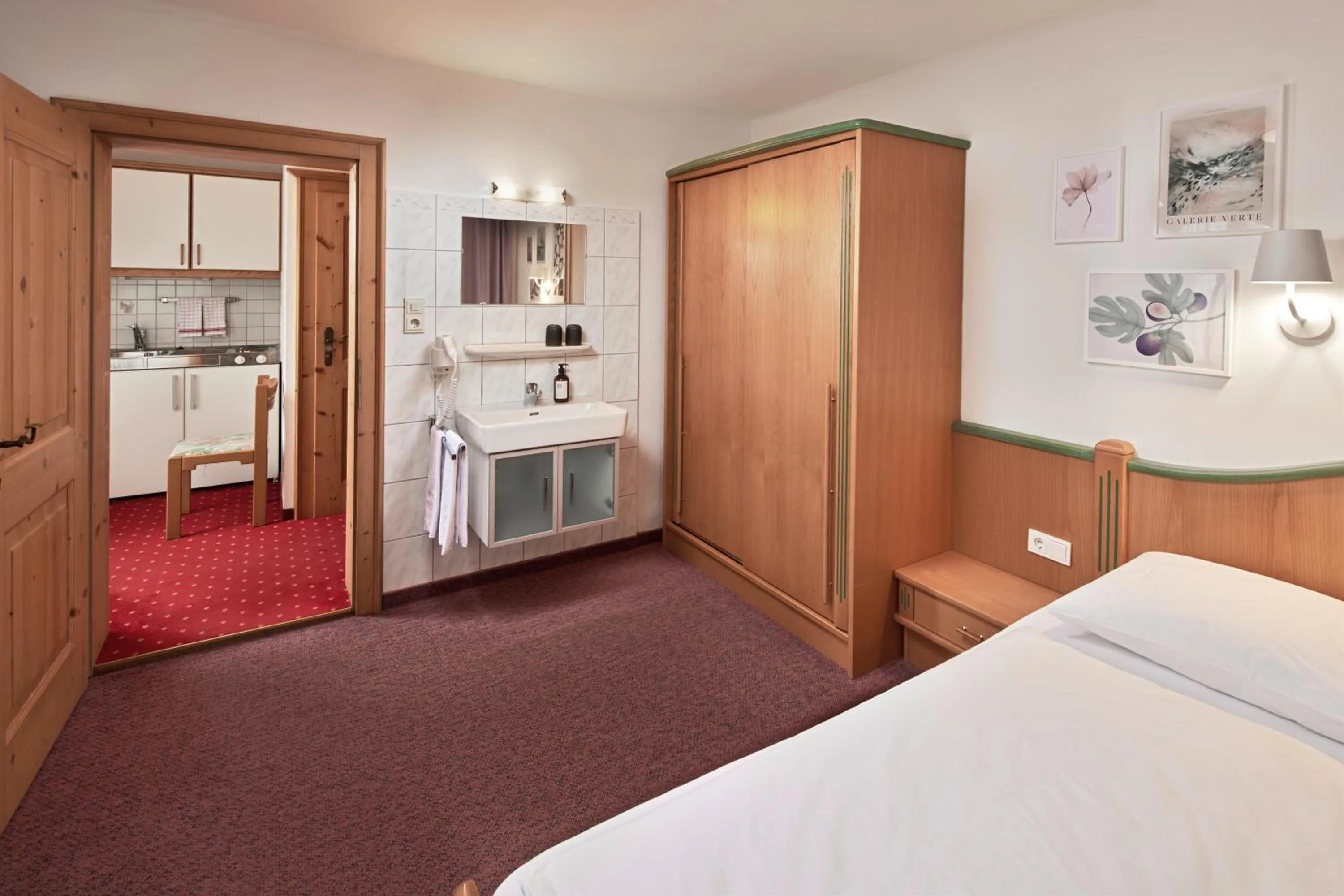 Photo of the whole room, Bed in Hotel Gasthof Siggen