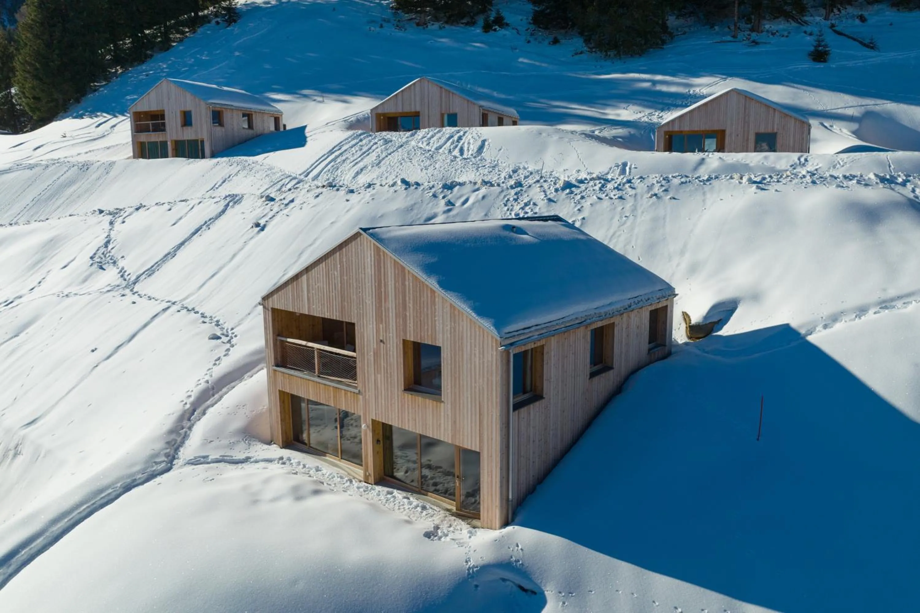 Property building in Whitepod Original