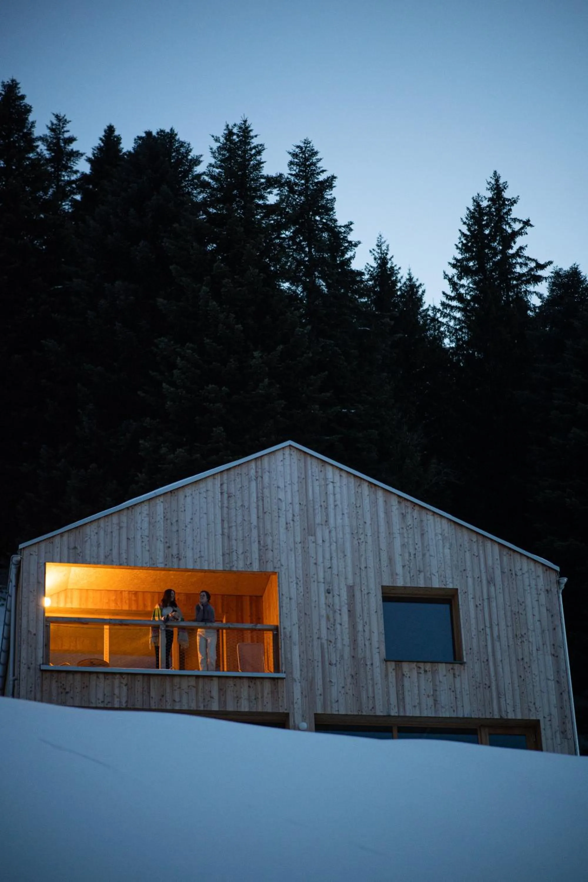 Property building in Whitepod Original