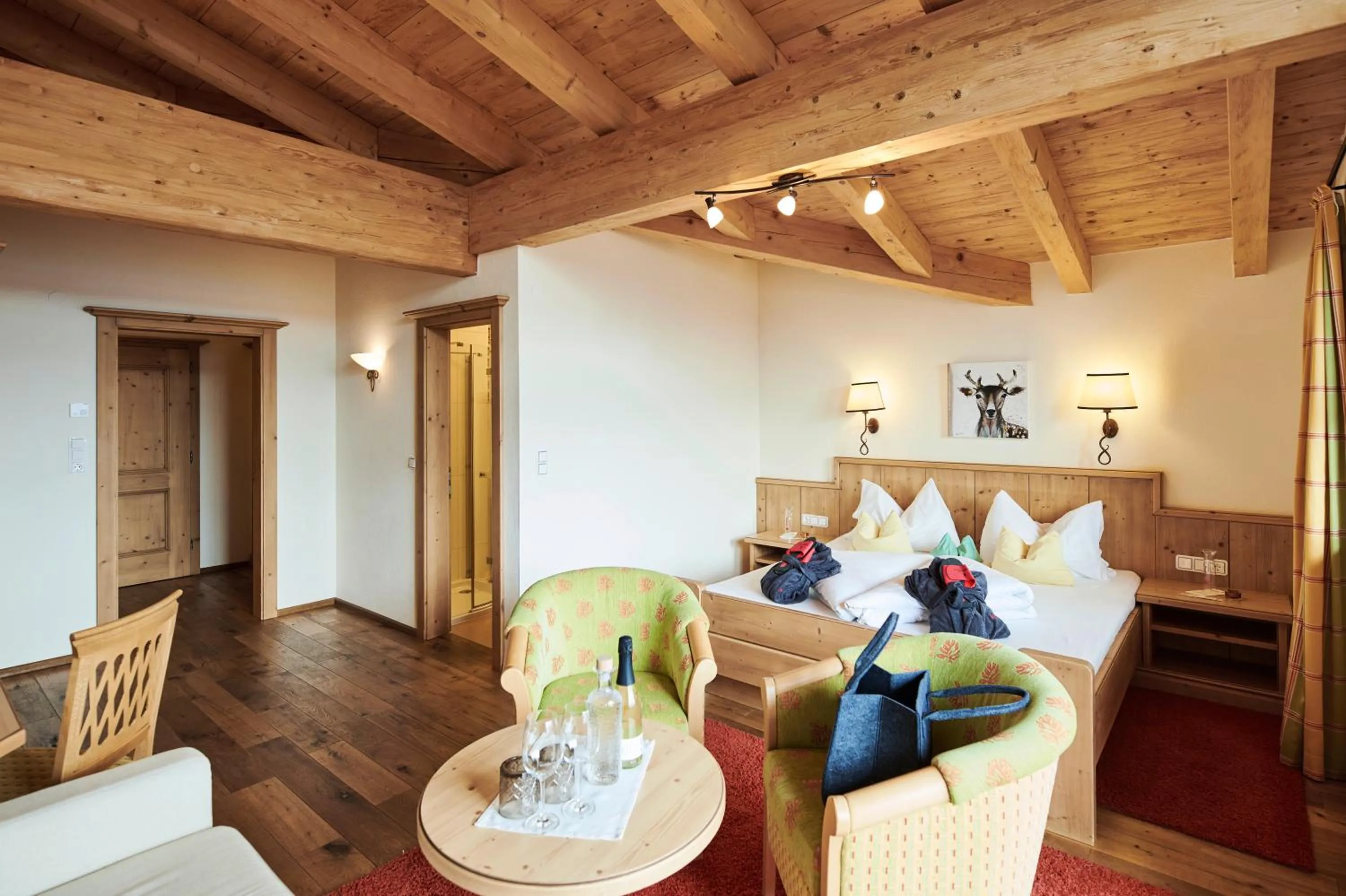 Bedroom in Berggasthof Platzlalm