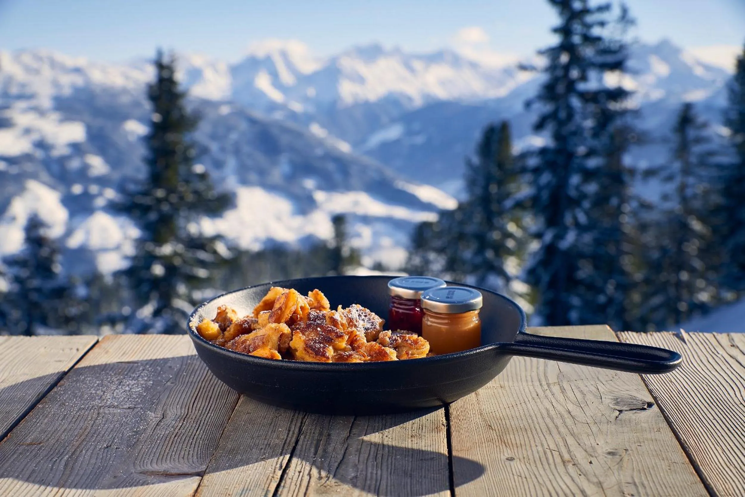 Food close-up in Berggasthof Platzlalm