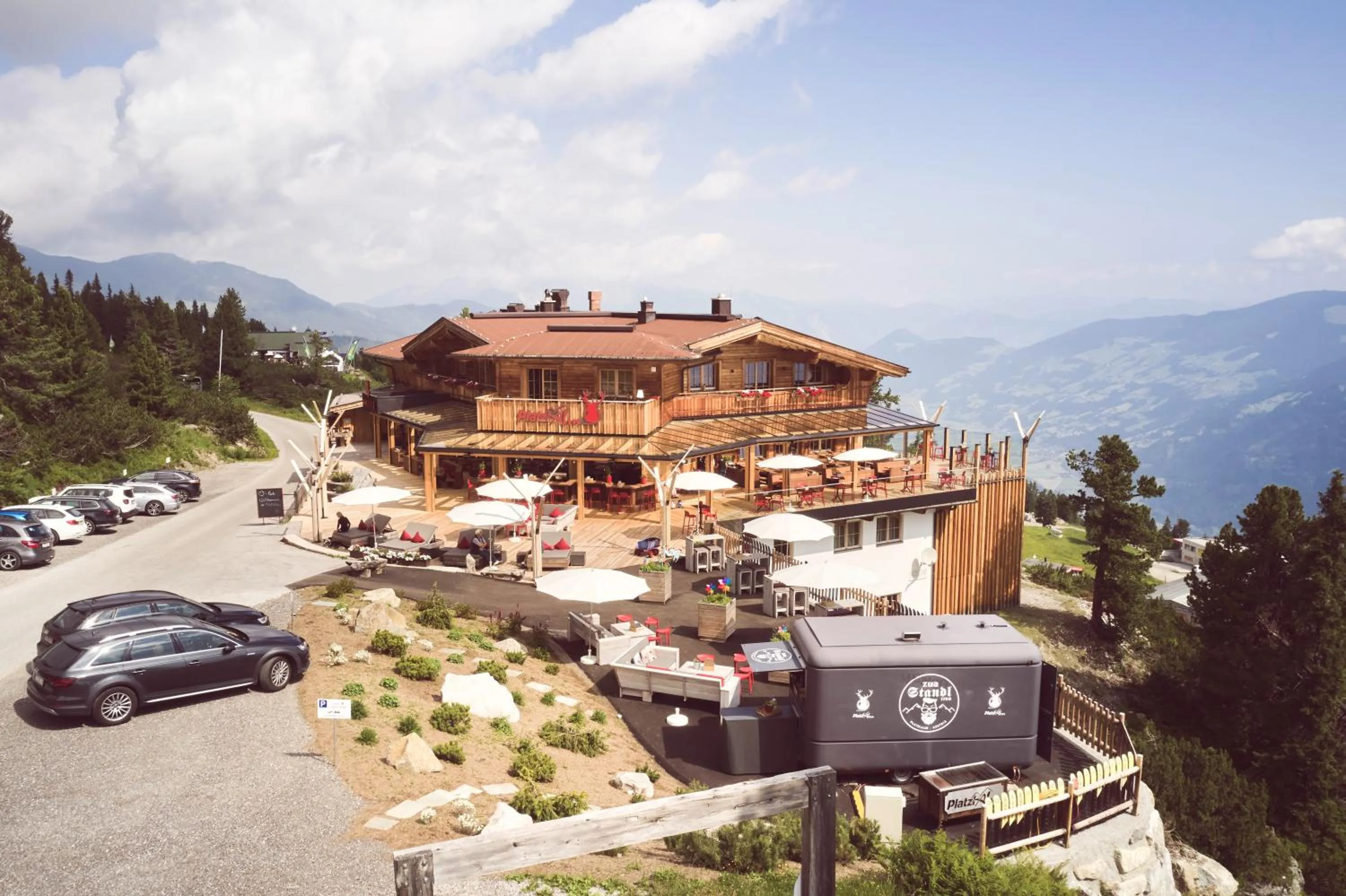 Property building in Berggasthof Platzlalm