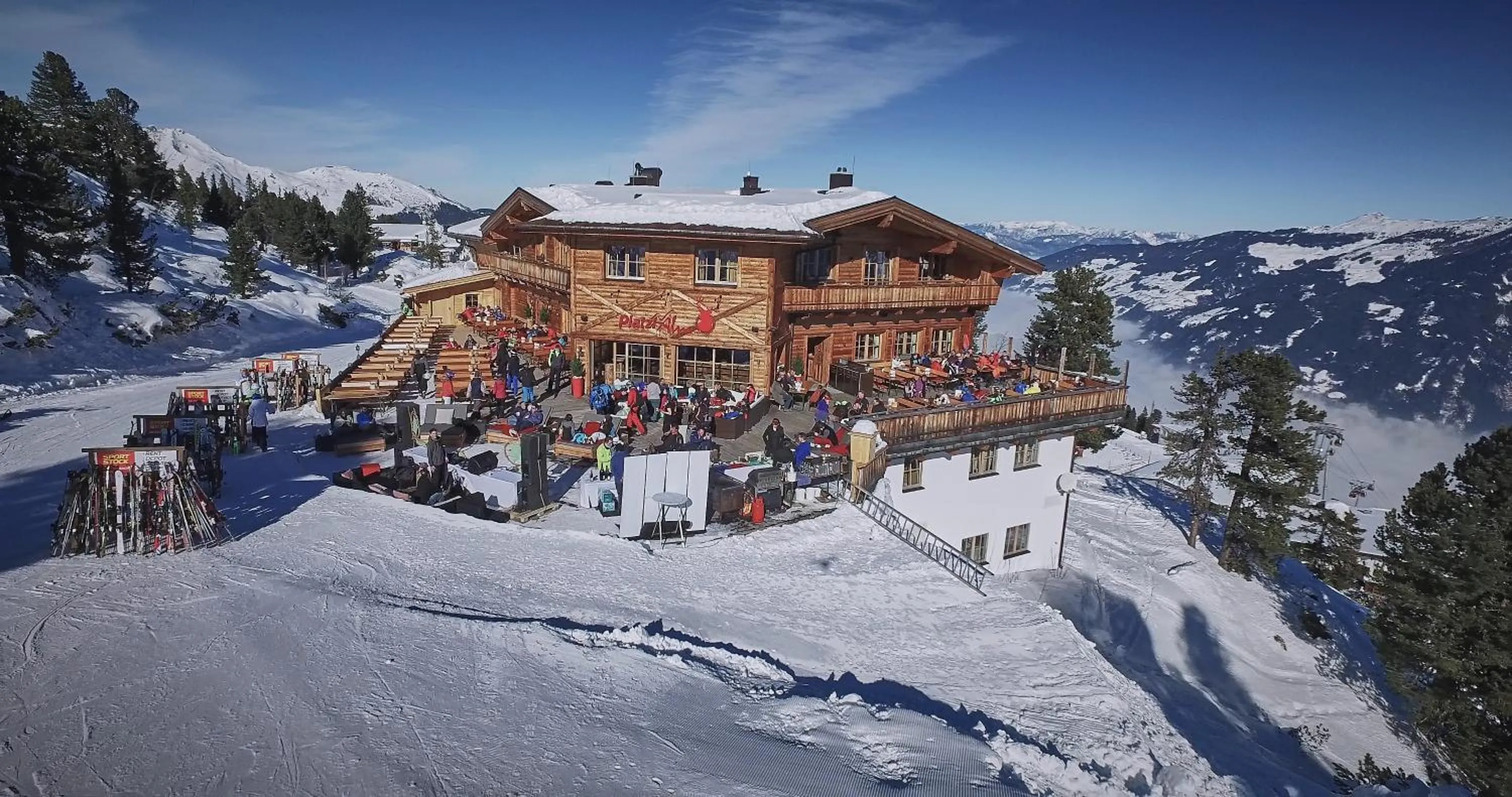 Facade/entrance in Berggasthof Platzlalm