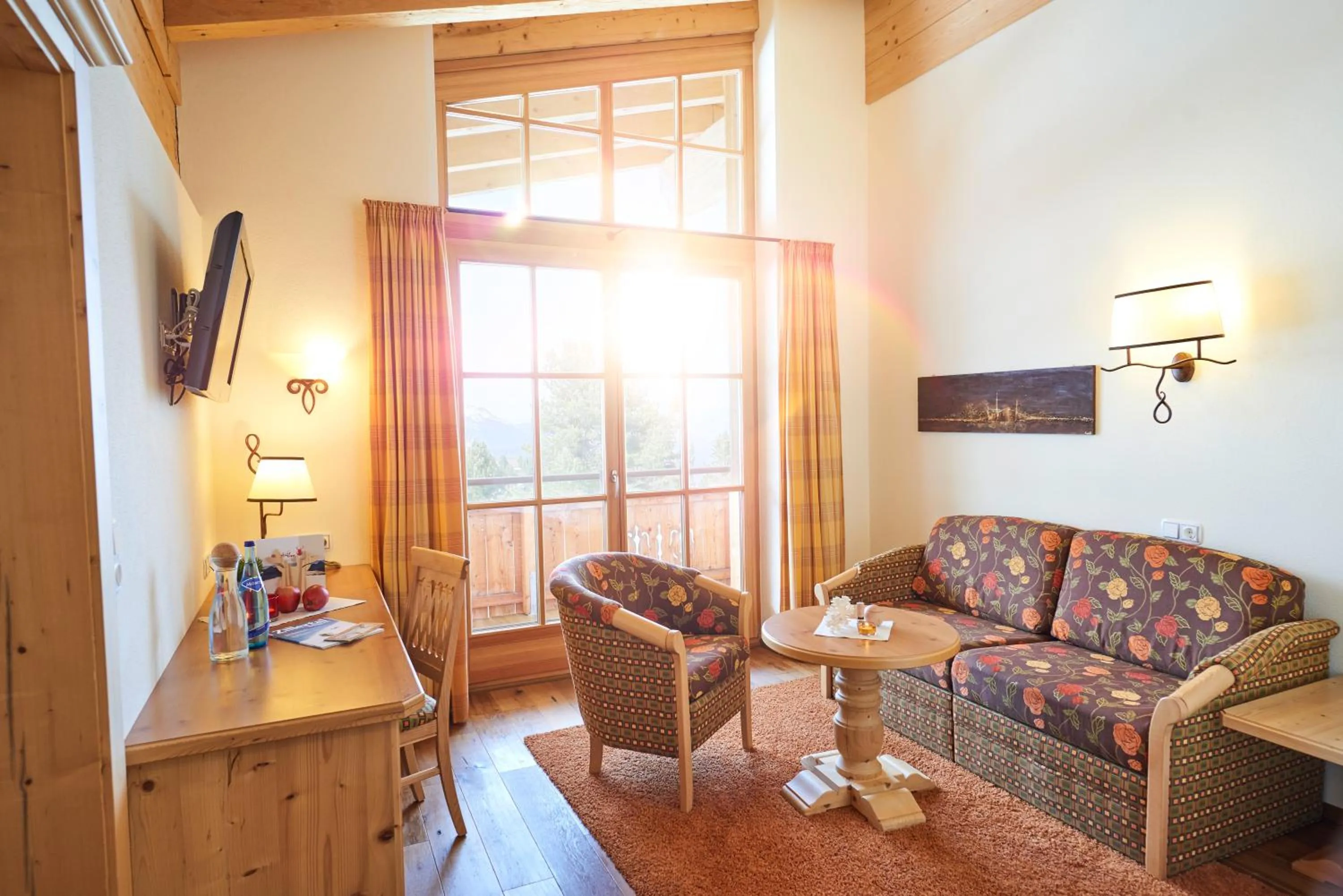 Living room in Berggasthof Platzlalm