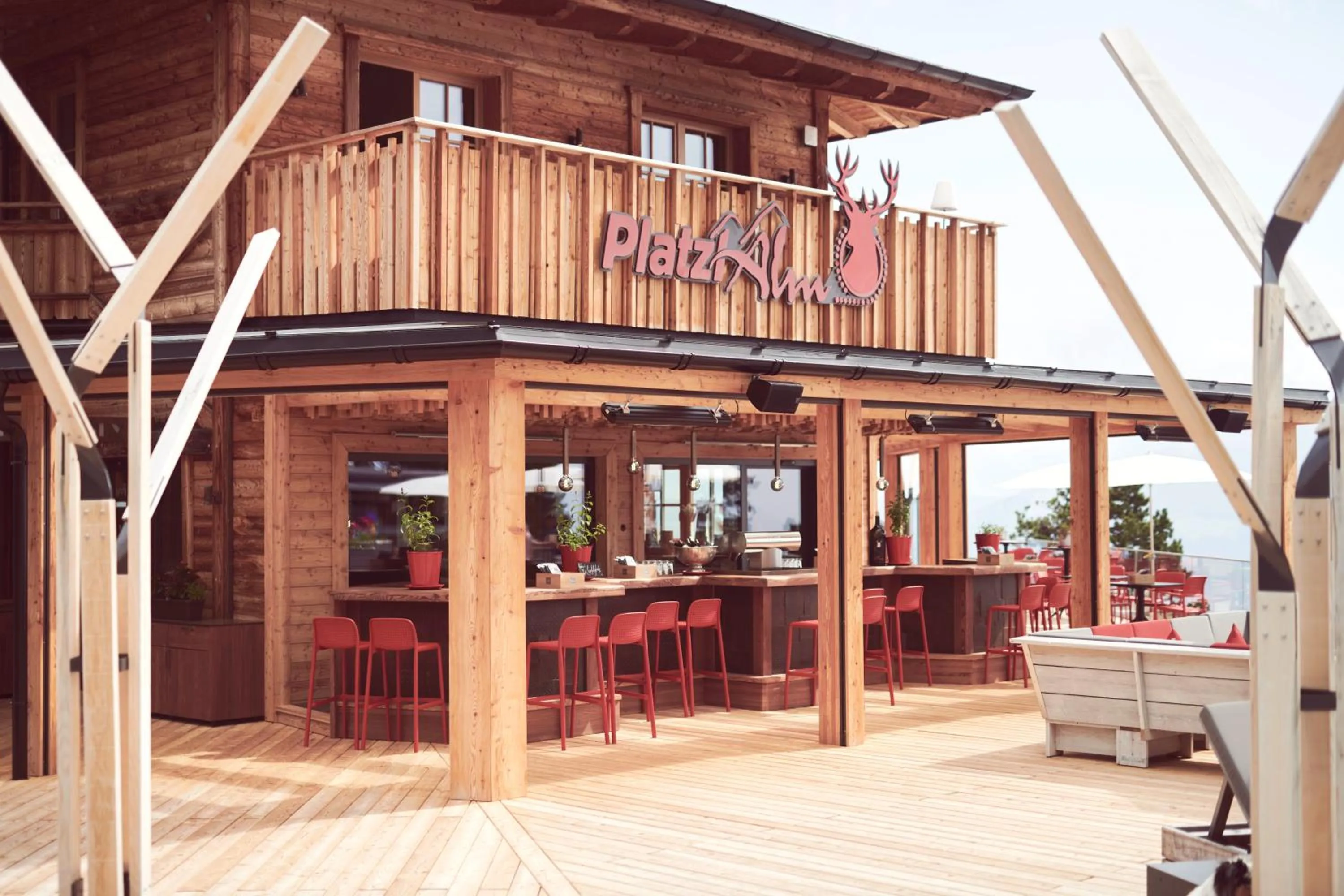 Property building in Berggasthof Platzlalm