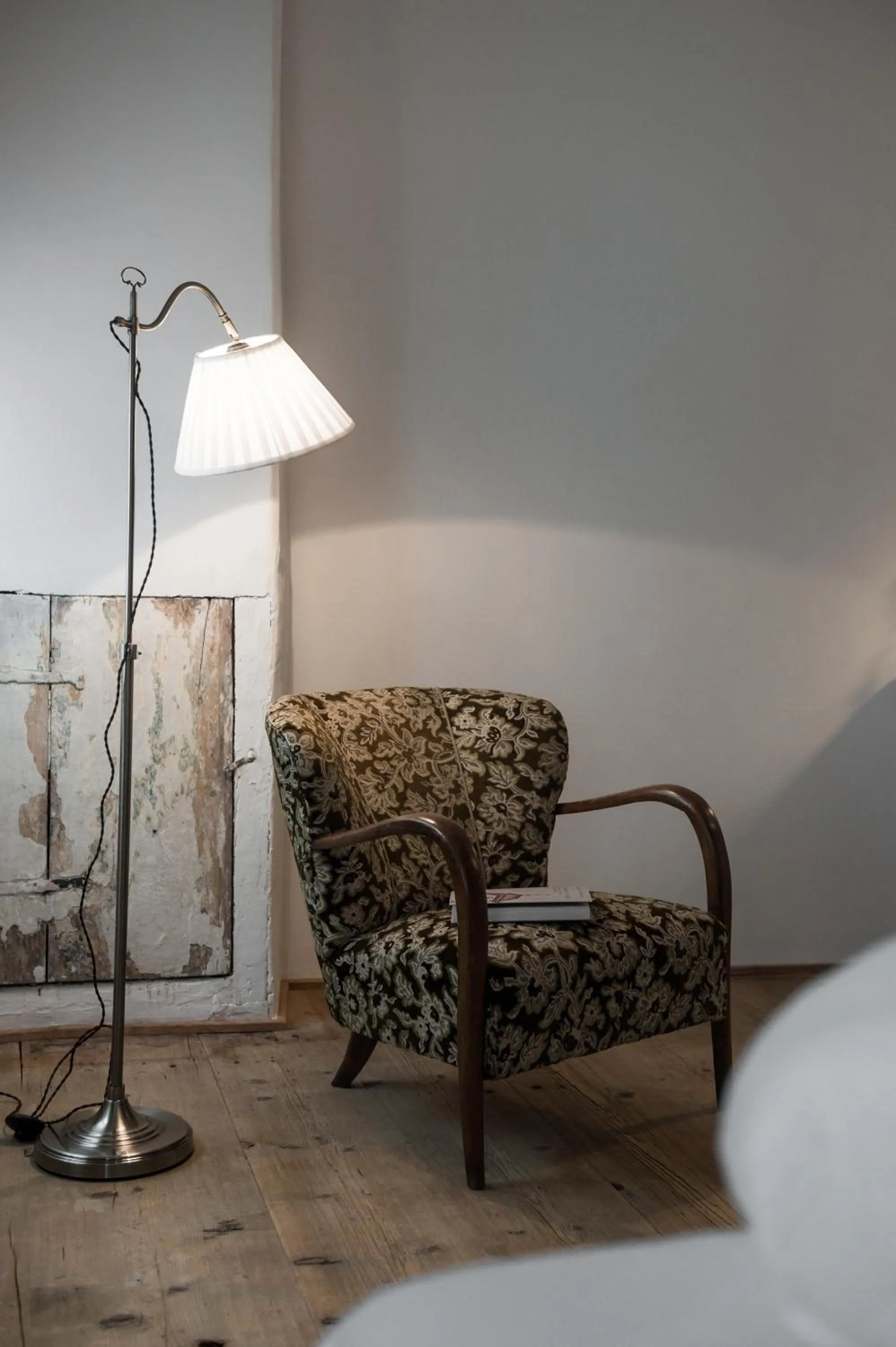 Decorative detail, Bed in 1477 Reichhalter, a Member of Design Hotels