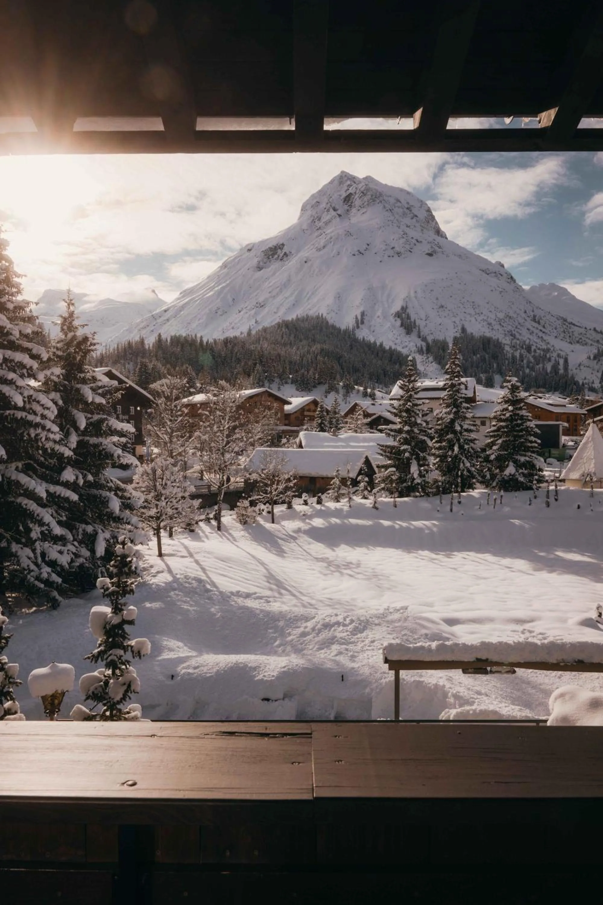 Property building in Hotel Arlberg Lech
