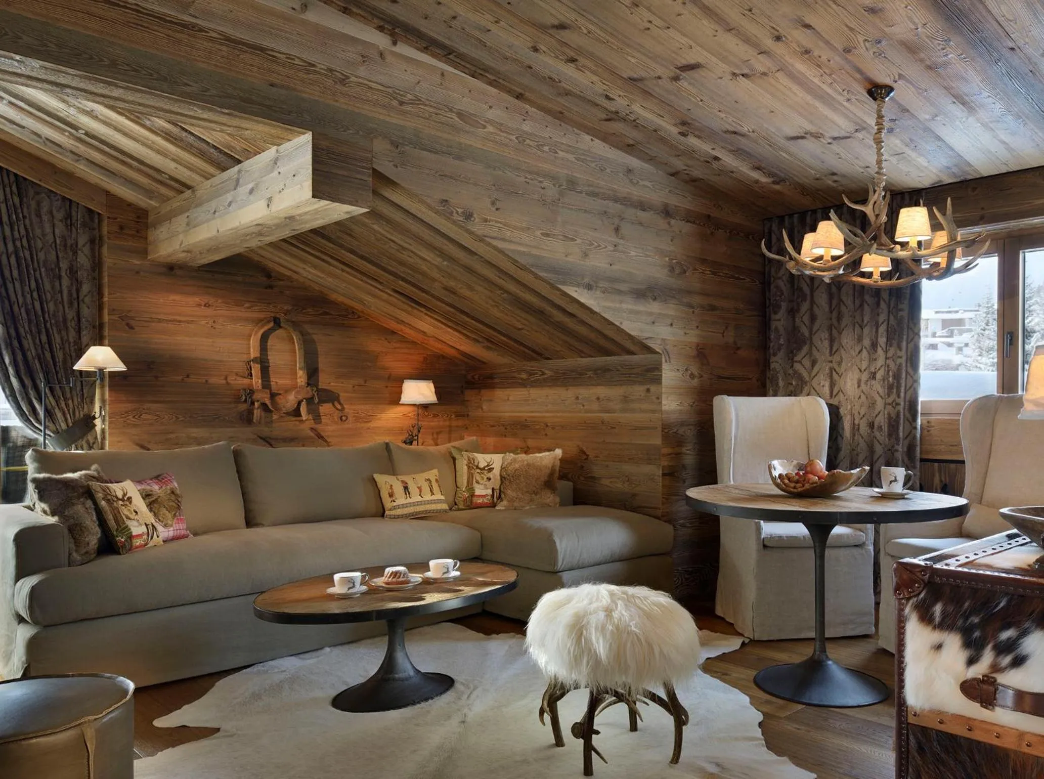 Living room in Hotel Arlberg Lech