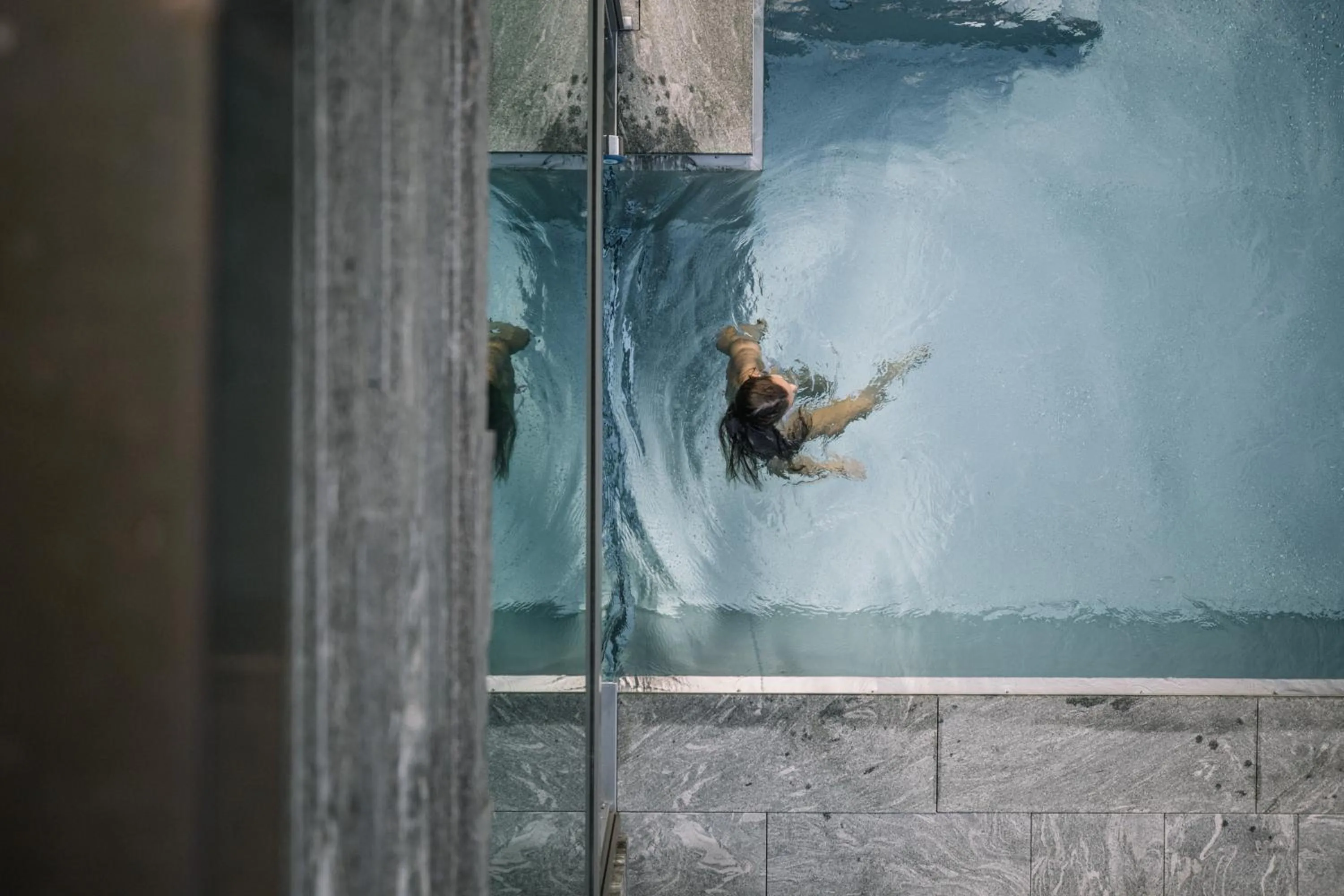 Swimming pool in Hotel Arlberg Lech