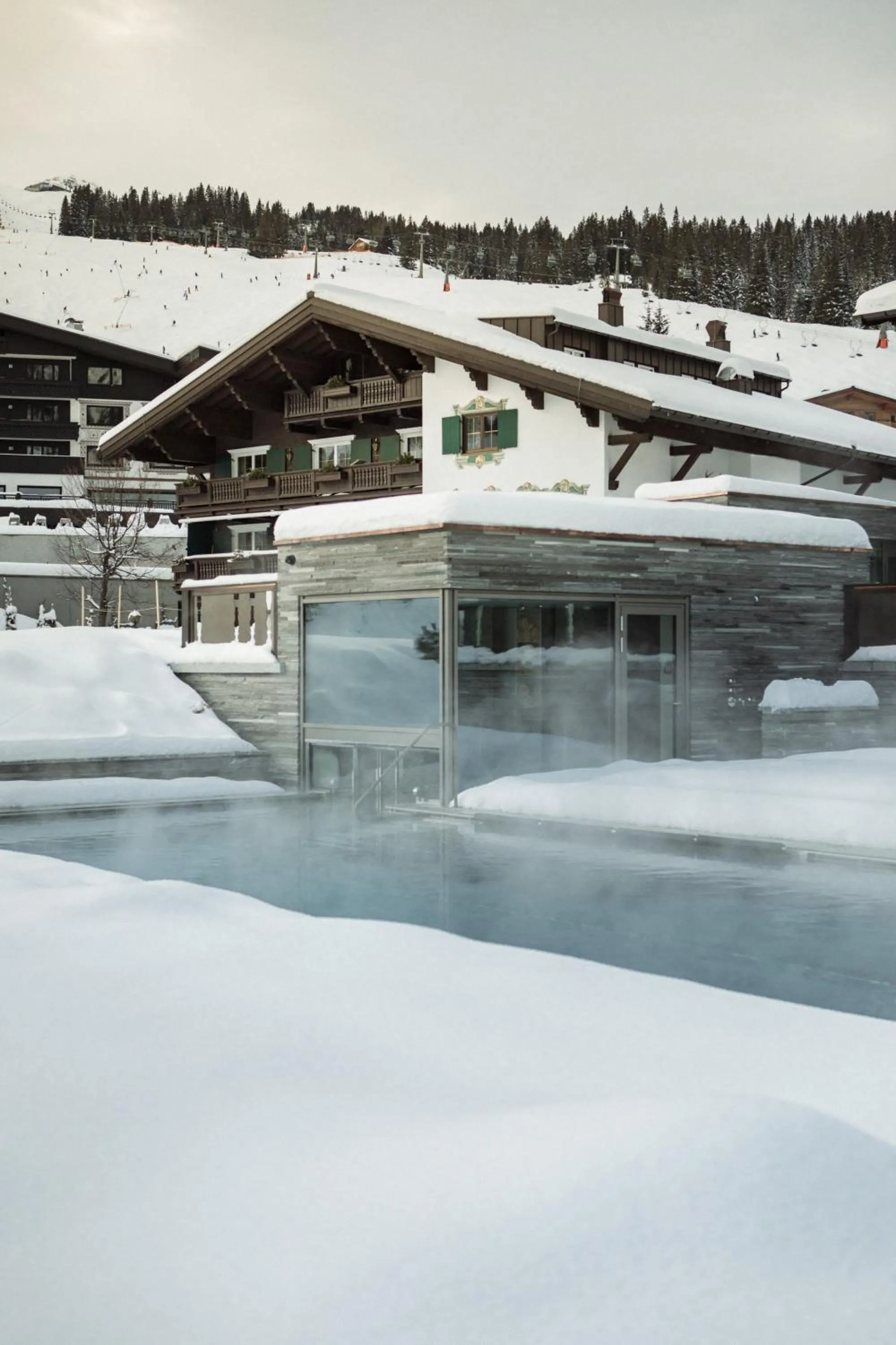 Spa and wellness centre/facilities in Hotel Arlberg Lech