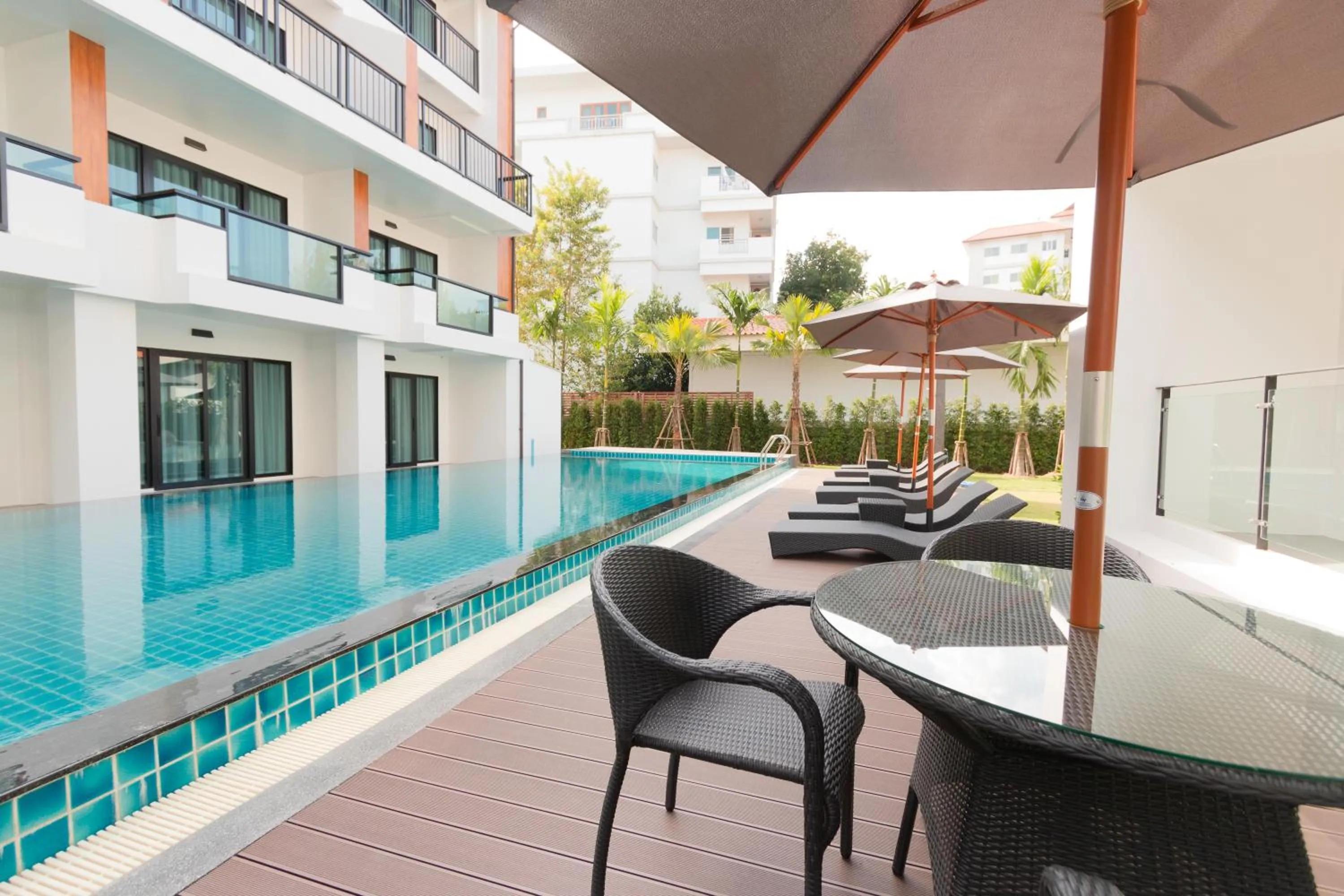 Swimming pool in Hotel MAYU Chiang Mai