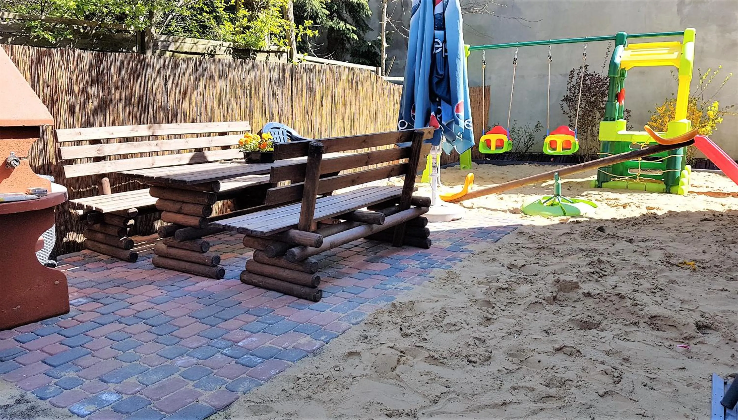 Children play ground in Dom Wczasowy Danusia