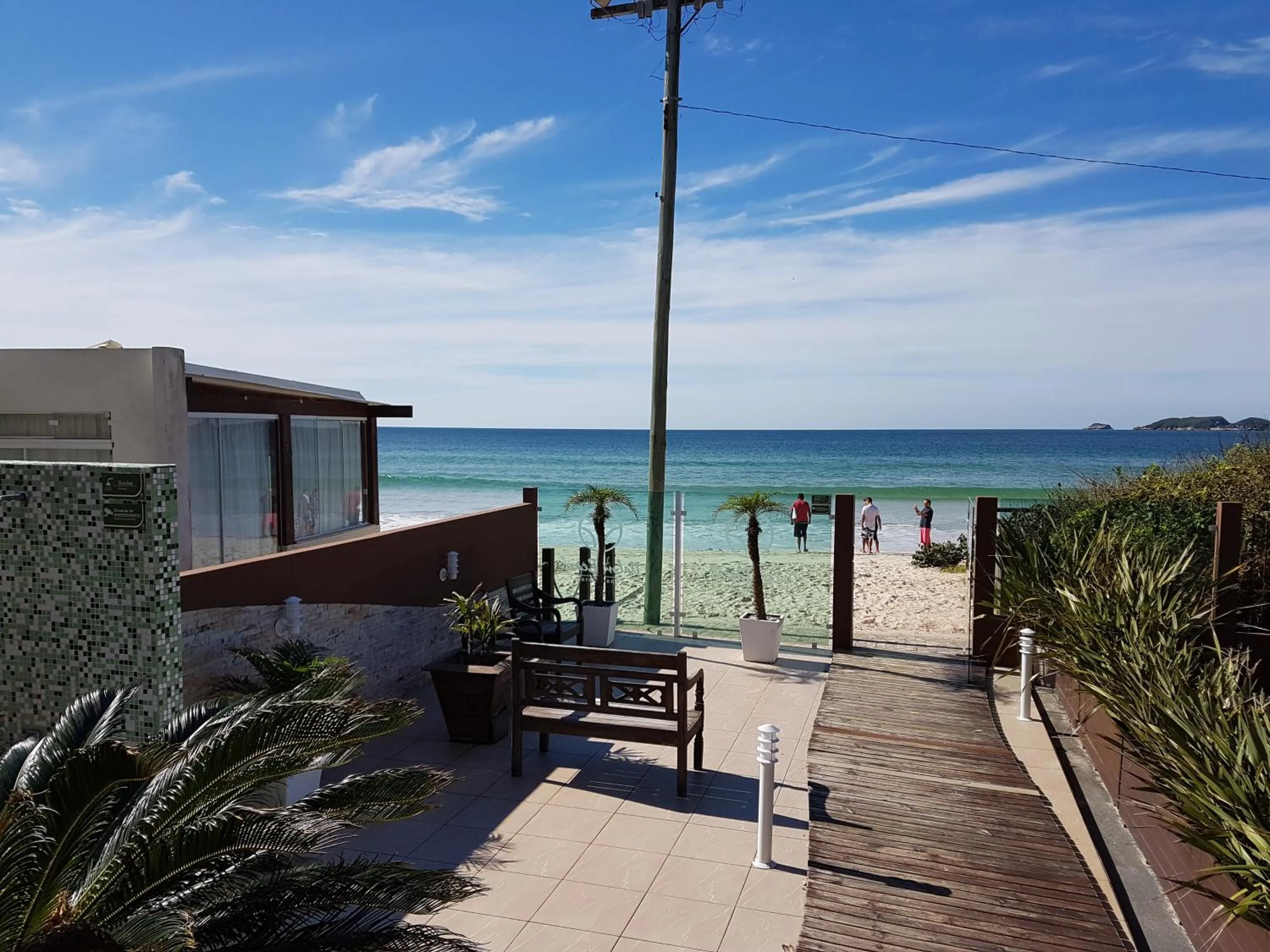 Facade/entrance in Palm Beach Apart Hotel