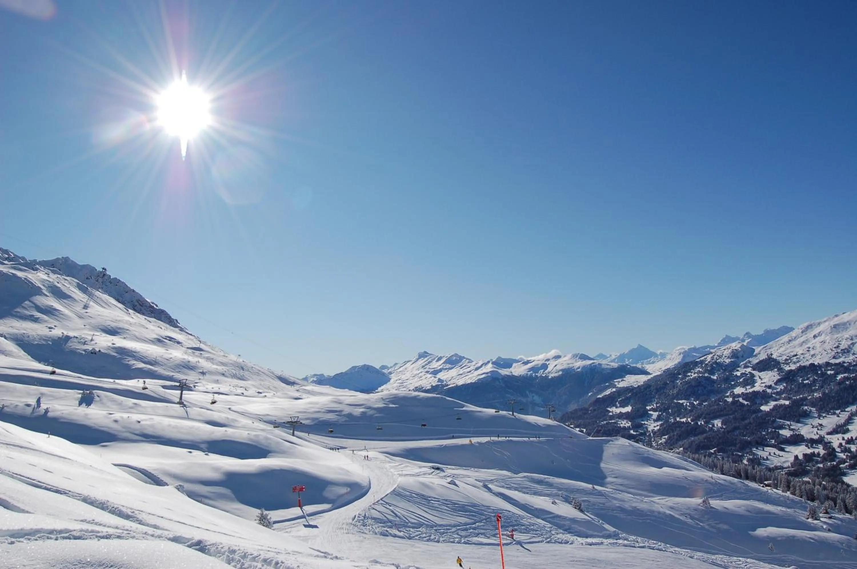 Natural landscape in Hotel Alpina Parpan