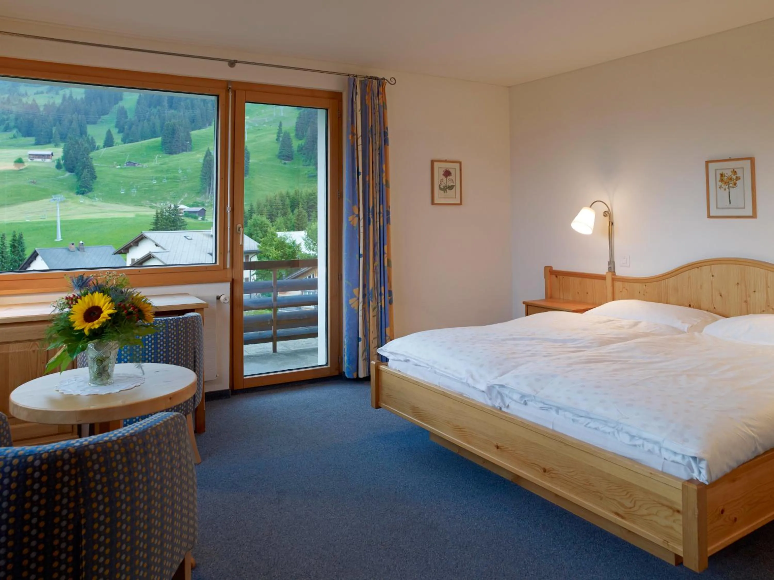 Bed in Hotel Alpina Parpan