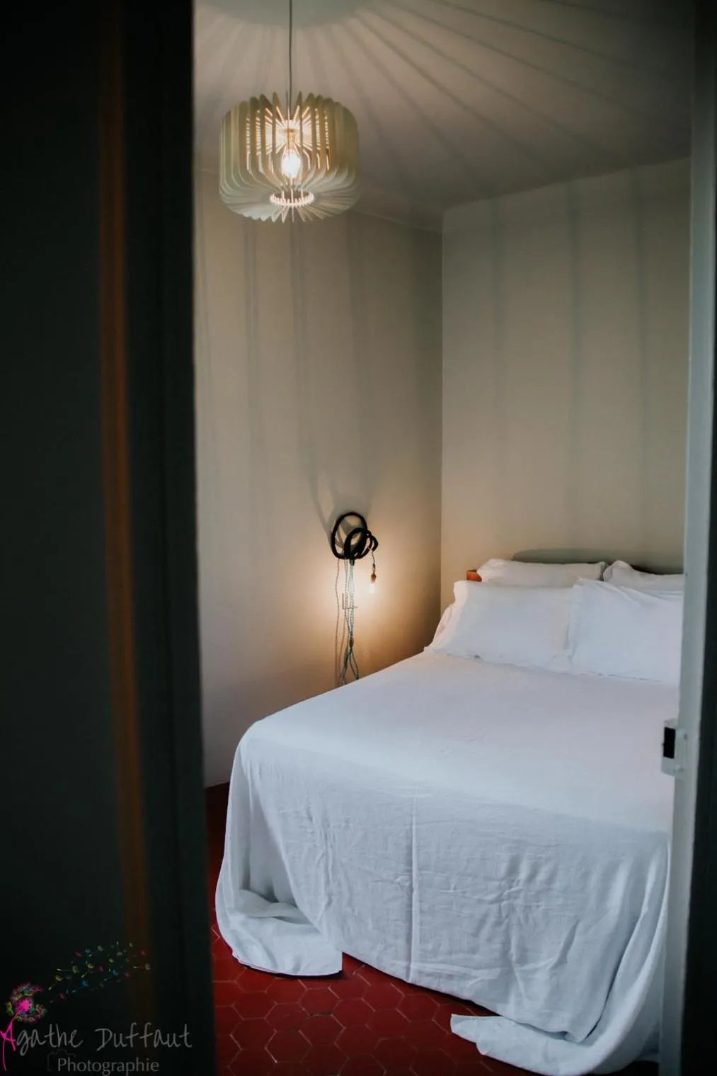 Bed in Hôtel particulier des Jasmins