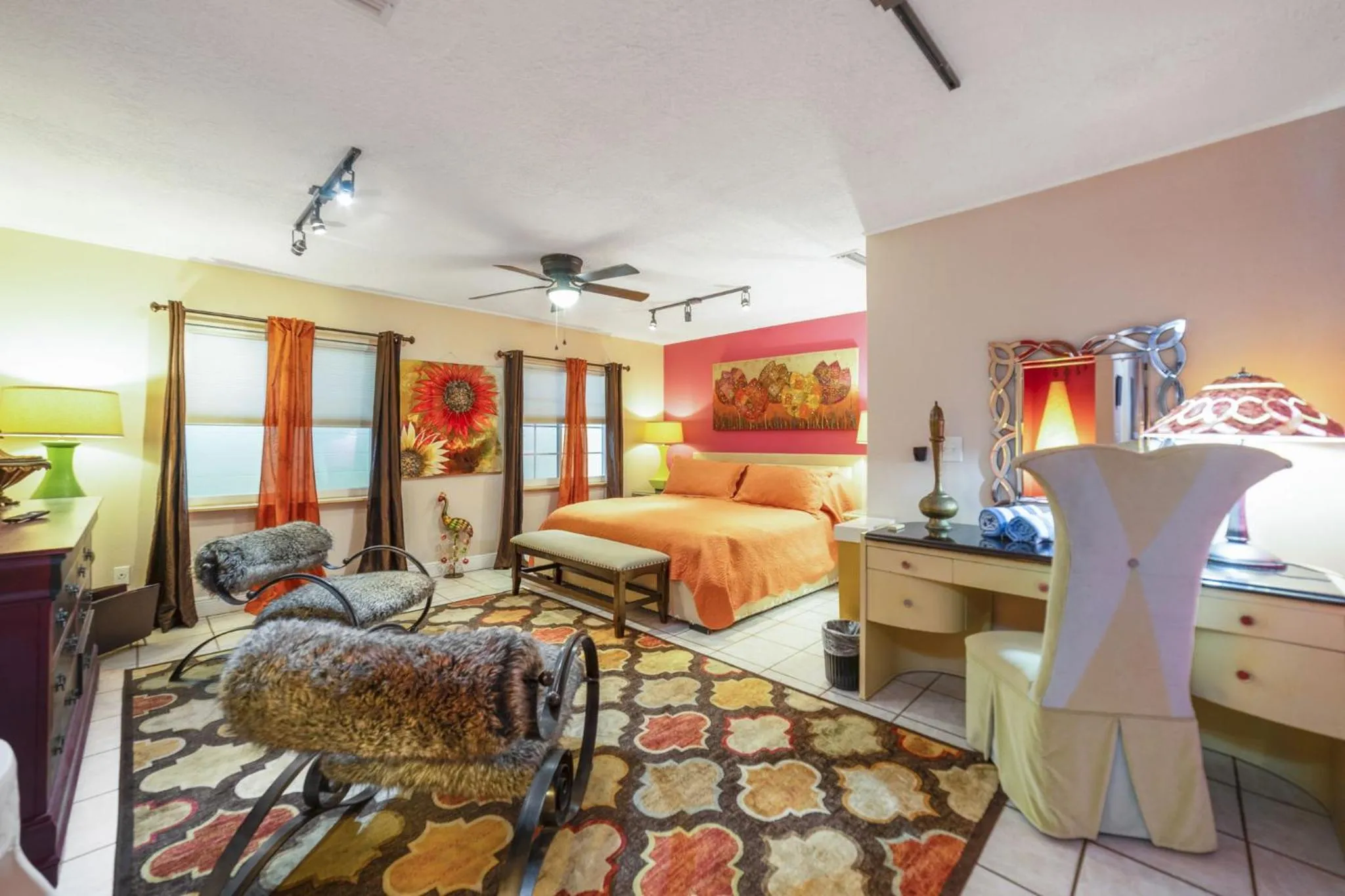 Bedroom, Bed in Beach Place Guesthouses