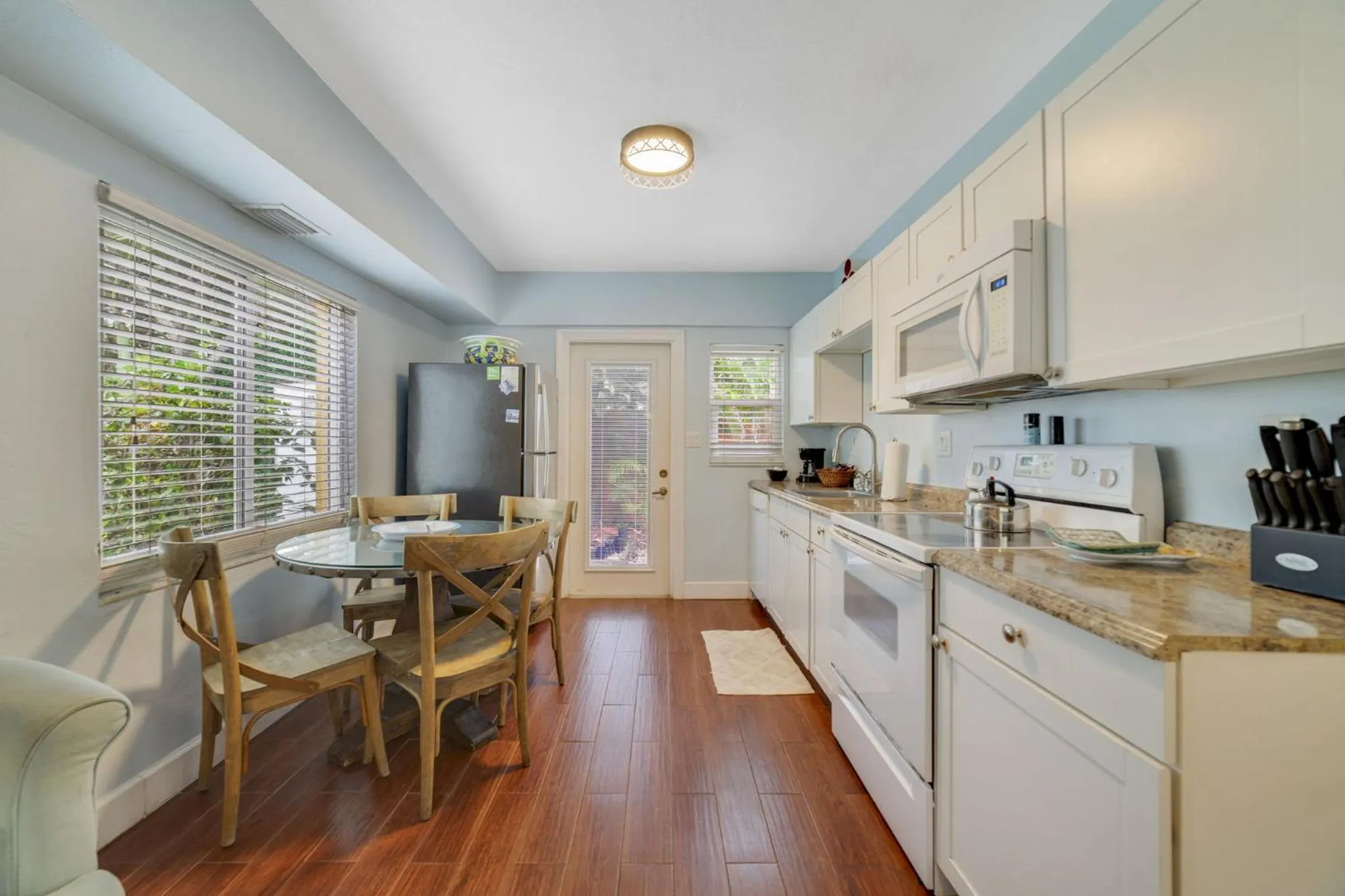 kitchen in Beach Place Guesthouses