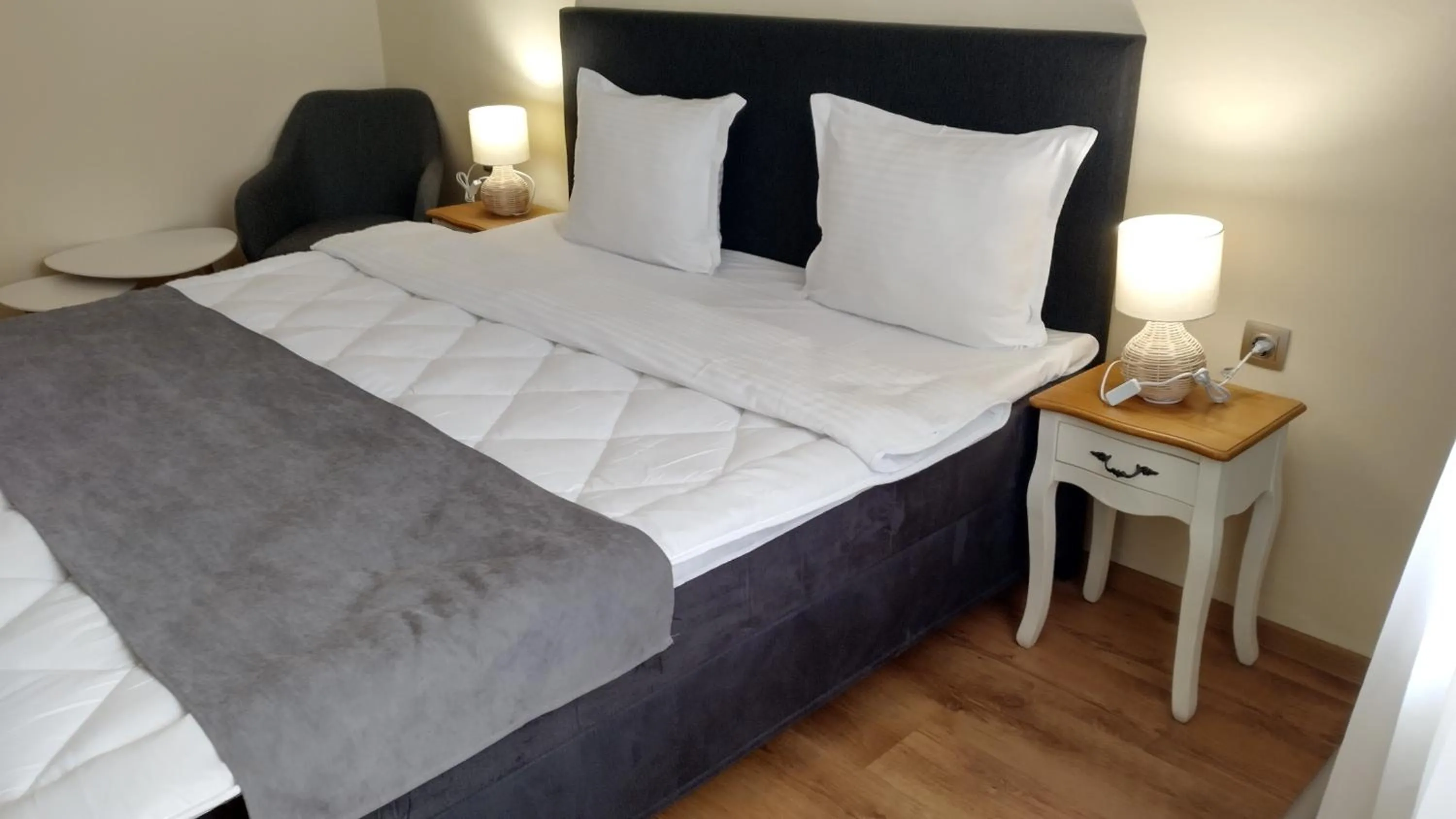 Bed in Victoria Family Hotel