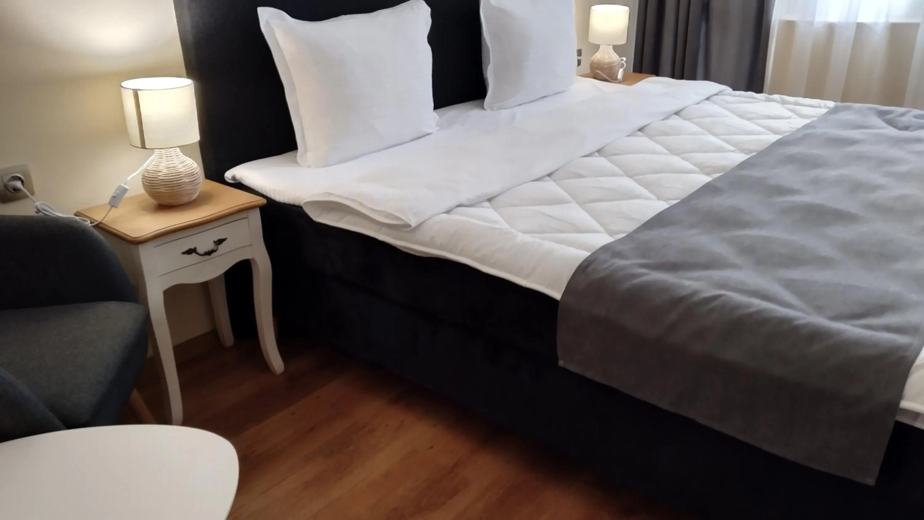 Bed in Victoria Family Hotel