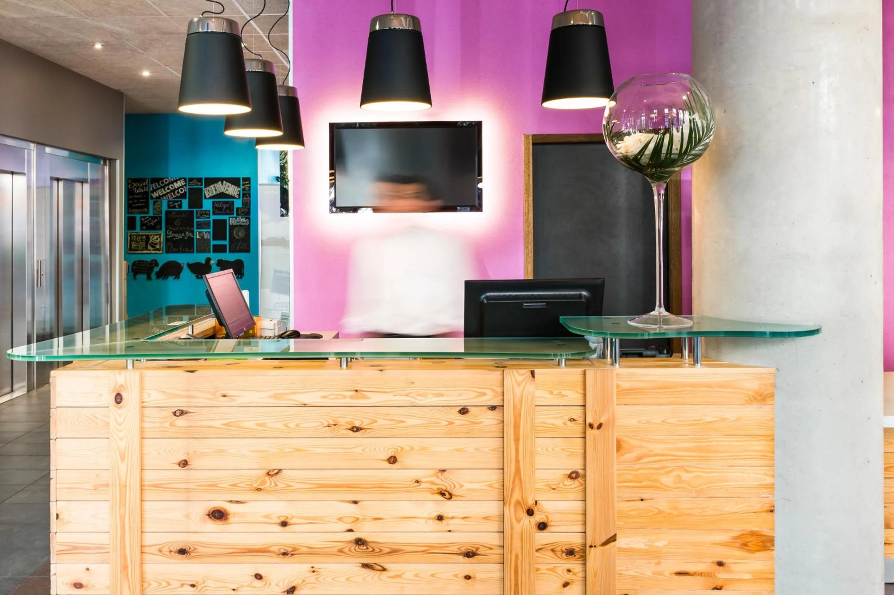 Lobby or reception in Ibis Styles Lyon Centre - Gare Part Dieu