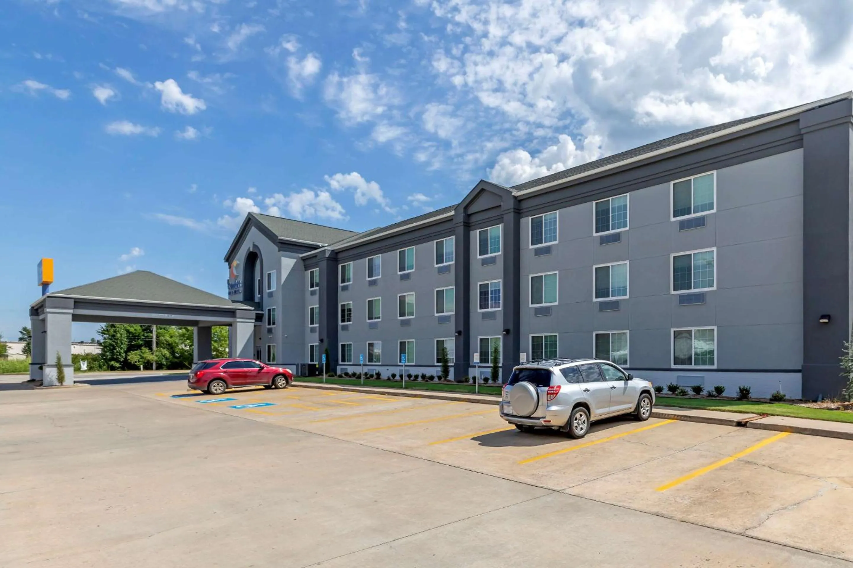 Property building in Comfort Inn & Suites Muskogee