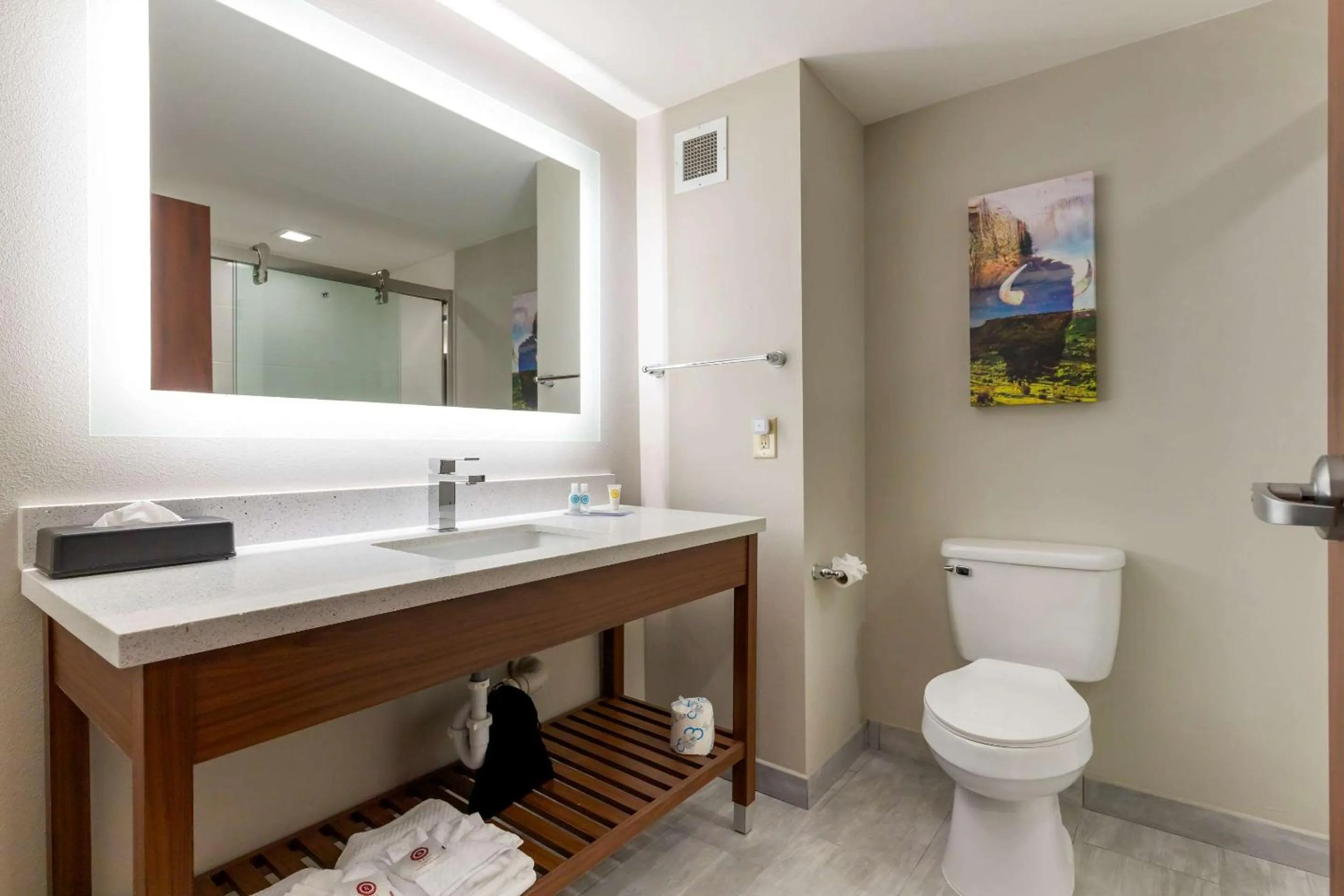 Bathroom in Comfort Inn & Suites Muskogee